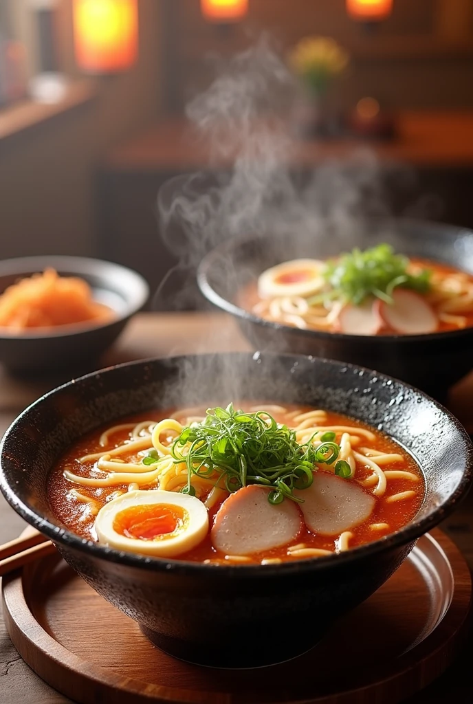 Délicieux plats de ramen