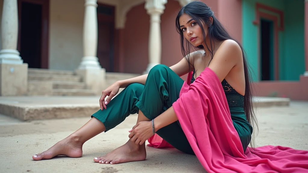 Indian women feet