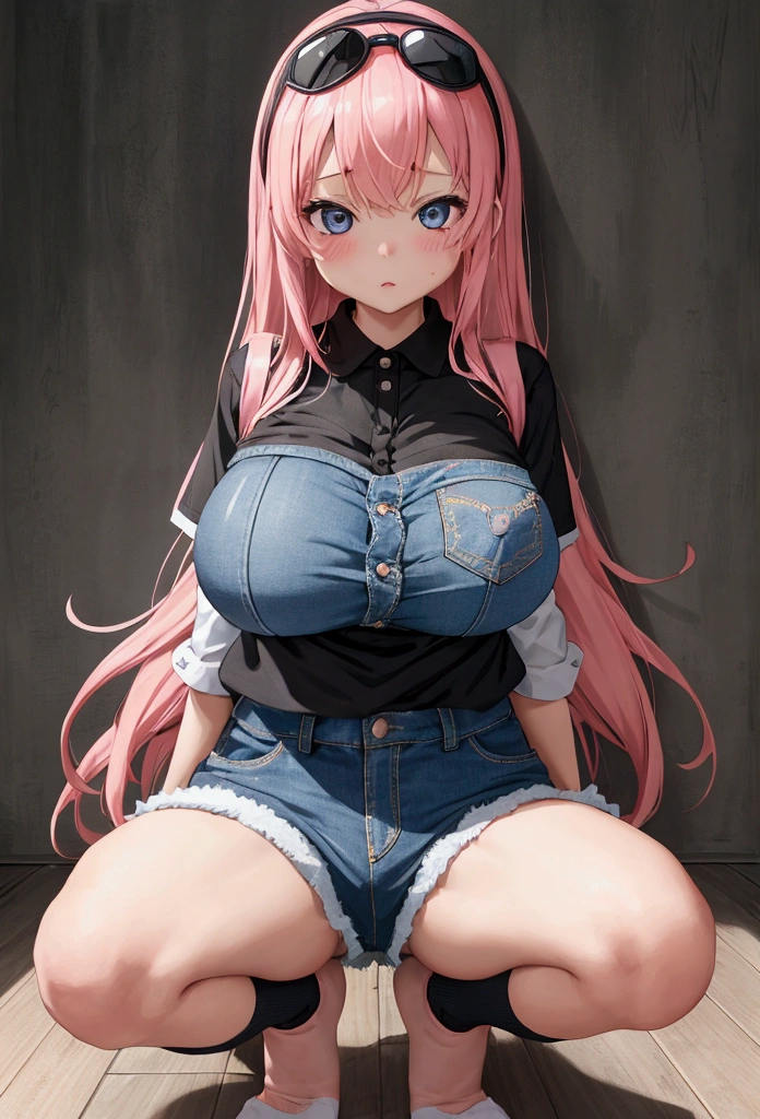 Pink Hair、Curly hair、Cute face、Big sparkling eyes、Rainbow Eyes、Big Breasts、Sweat、Love juice、Vagina、Blushing。Starry Sky Scenario、looking at the camera、Embarrassed、Get on all fours、Completely naked、Watery eye、Ahegao、Spread your legs wide、Pussy、Perfect Fingers、Peeing、Stick your tongue out。Small areola、Spread your legs、Part your lips、Vaginaがみえる、visibility、