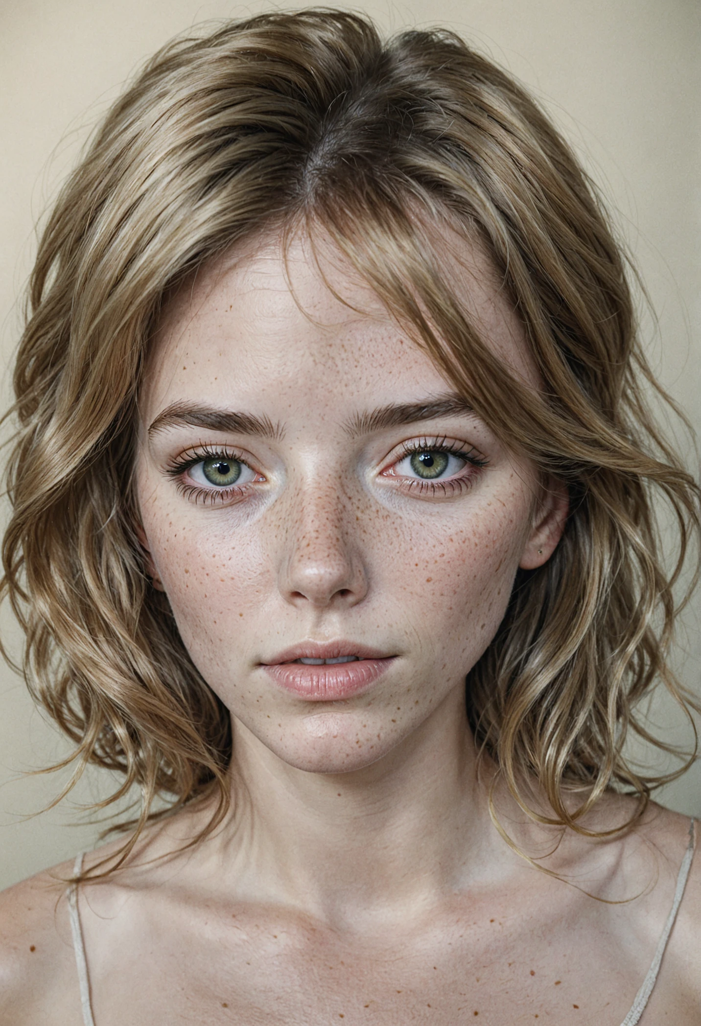 masterpiece, high quality, absurdres, 1girl, closeup portrait of (grays_g0ld13_2), very cute, <blond> pbhcut hair, cute facial expression <lora:Pageboy-000003:1> <lora:epiCRealismHelper:1>