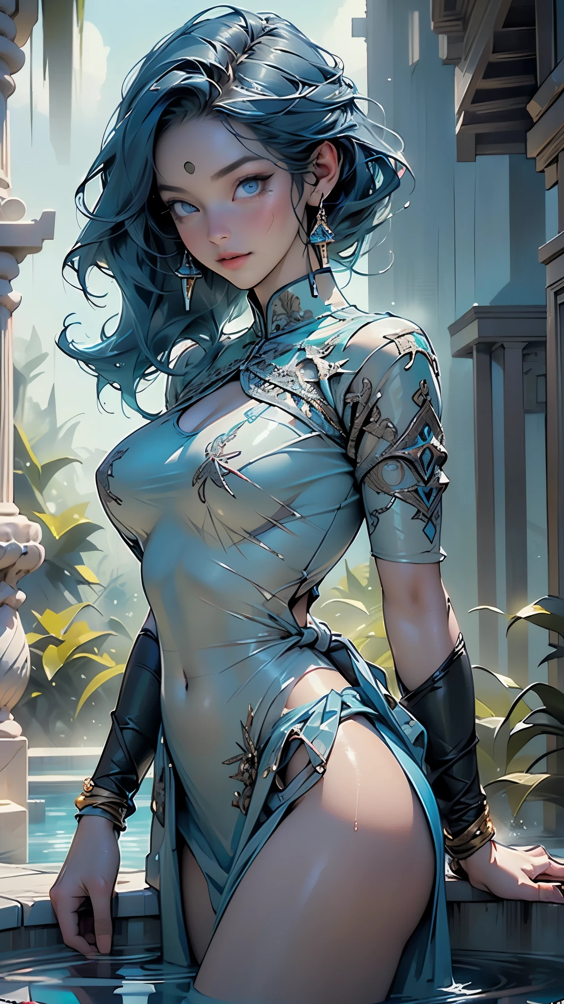 beautiful woman, perfect anatomy
