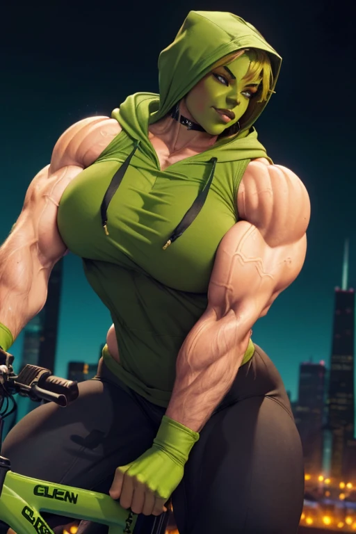 1boy, anthro, muscular male, bara, barazoku, pink nipples, gold nipple piercings, anthro mouse, green body, gold markings, bodybuilder, huge pecs, big biceps, muscular thighs, chest markings, chest scar, facial scar, body tattoo, jewelry, leg markings, neck scar, facial piercings, big ass, (huge pecs:2),
Expressiveh, cocky smile, smirk, Expressiveh, seductively, (((inside, nightclub, stripclub, stripper stage, pole dancing))), ((Bunker gear, turnout gear outfit, stripping clothes)), (Huge bulge), ((((looking away)))),