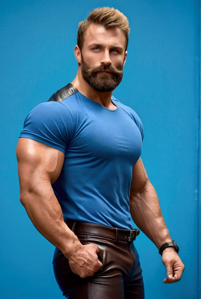 (40 years old daddy:1.1), 1boy, Solo, round face, beefy body, (big shoulders), big pecs, big pectorals, stubbles, Short beard, Beautiful eyes:1.3, (Detailed face:1.3), wearing glasses, Dynamic Angle, volumetric lighting, (Best quality, A high resolution, Photorealistic), Cinematic lighting, Masterpiece, RAW photo, stock photo, Intricate details, hdr, depth of field, man with checkboard shirt and suspenders standing in front of a neon angel, wearing angel halo, tron angel, angel halo, angelic halo, male with halo, wings made of light, aura jared and wires, glowing halo above his head, wearing angel, glowing angelic being, the angel of death with a halo, angelheaded hipsters, an angel standing still, full body, in the bar, brick wall neon light, kaki flat cap beret, supermodel, model shoot,