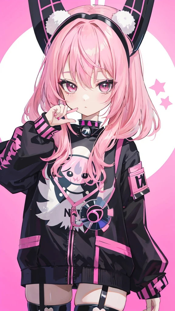 araffe girl Pink Hair and a crown on her head, Wearing punk clothing, Wearing a Beatles punk outfit, Anime Girl Cosplay, cyber goth, Wearing punk clothing, kerli koiv as anime girl, 1 anime goth girl, Belle Delphine, Anime role playing, Pink Hair, Anime girls in real life, Punk Girl