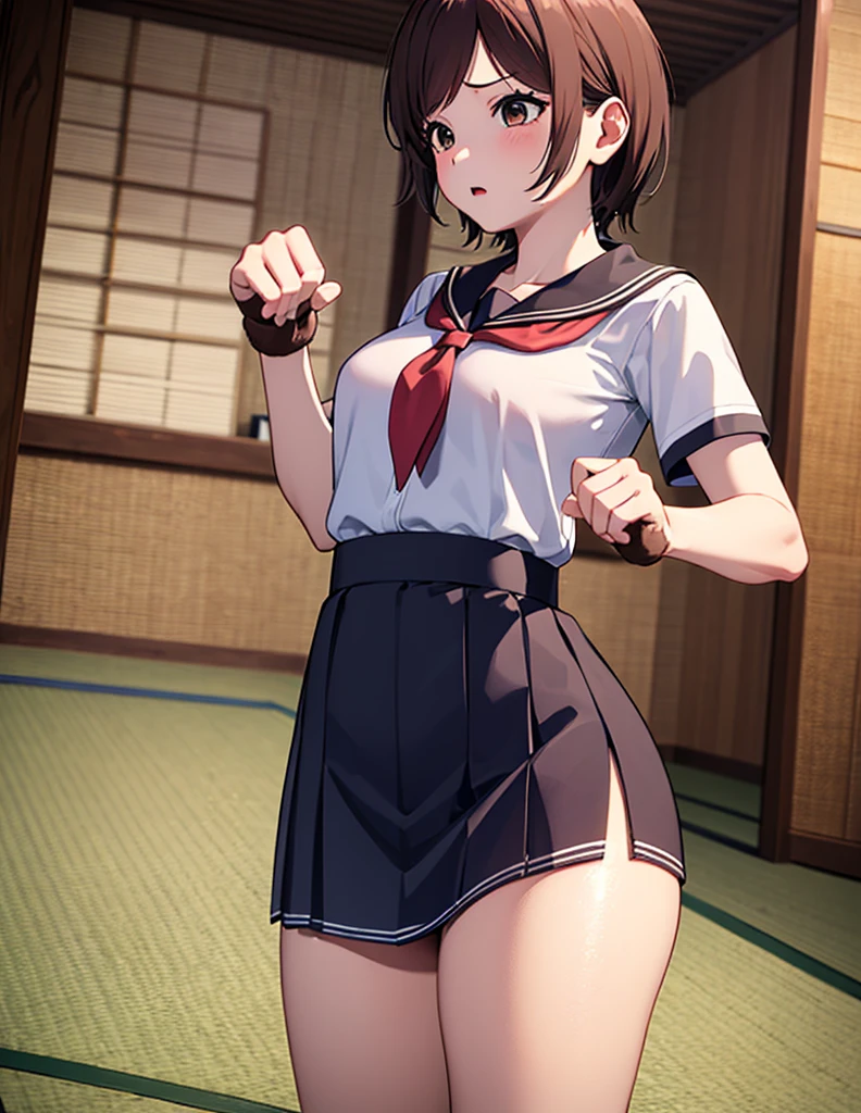 superior_Mikoto, 1 girl, alone, School_uniform, 　tokiwadai_School_uniform, sweater_vest, skirt, Brown_sweater_vest 全身, surrounded by a group of men　hit from behind, blowjob　hit from the front　slave collar　fetters　cum in mouth　　I am ejaculating inside my vagina now.　large amount of semen　 　　Ahe face　stick out tongue　lean back　Whimpering　force　insert into the vagina　in the city 　Tattoo on the stomach　　defeat((shibari, turn your arms behind your back:1.4)), ((put your hands behind your back)), ((tied with rope)), ((tie your hands behind your back)), ((Rope restraint))
