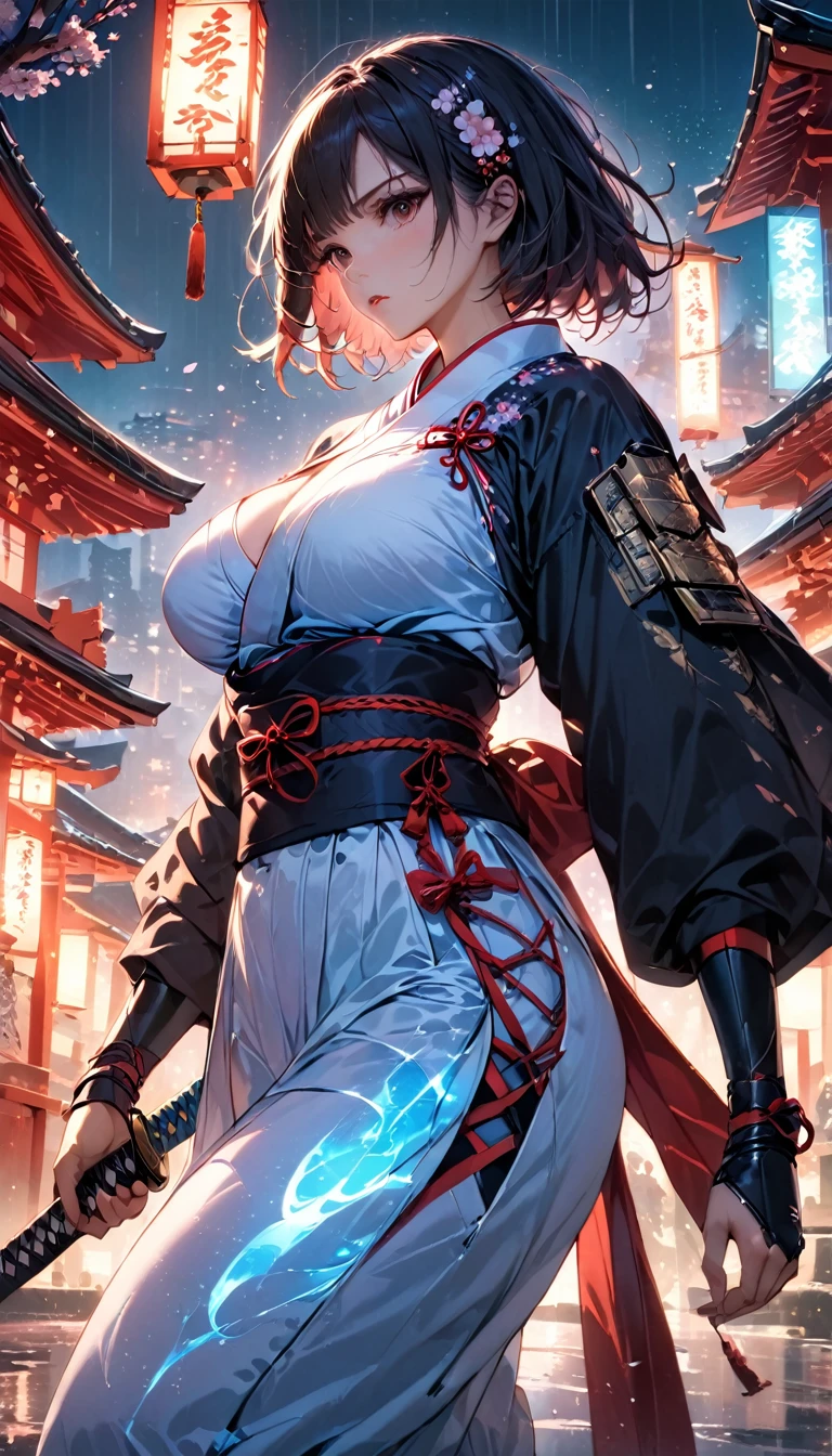 (Watercolor style), (Muted Tone:1.3), Delicate, Detail, Masterpiece,(colorful)illustration (best quality:1.2),intricate details, newest, edo,cat,darknight,midnight, Fantasy world, high leg kimono, attractive, shoulders, thighs,Transparent kimono, Living kimono, talking with kimono, moving kimono, discussion heated, fun, several cats in kimono at my feet, view from above, close up, Calm soothing look, Warm happy reassuring smile, The loincloth that I took off is plesent to you,I have a loincloth, dynamic angle, dynamic pose, close up, Artistic masterpieces that will go down in history, ,1girl, seductive, delicate,mksks