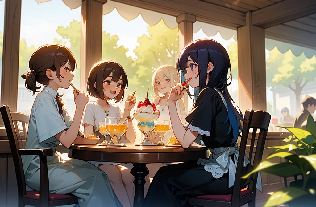 Eating happily