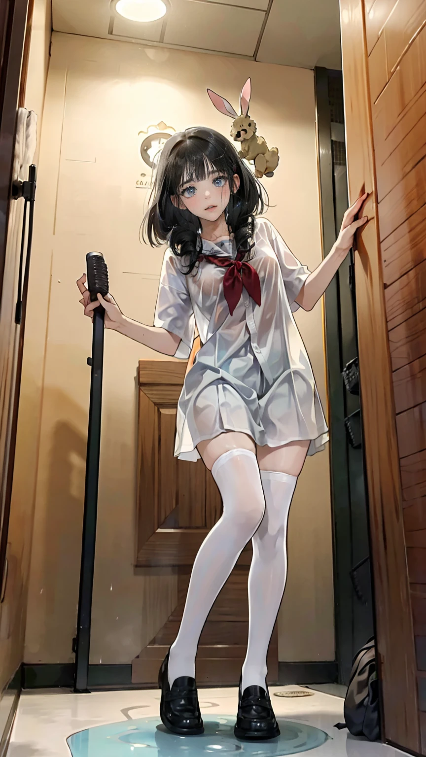 (must do it following these prompts:2),(produce following these prompts:2),masterpiece,best quality,extremely detailed,(extremely fine gradation:1.8),(one girl:1.3),(japanese girl:1.6),(school girl:1.6),(too young body:1.7),(adorable expression:1.7),(modern Tokyo:1.8),(casual clothes on:1.4),(a little plump body:1.3),(a little tiny height:1.2),(a little fat legs:1.4),(a little short legs:1.2),(plump hip:1.4),(chino pants on:1.5),(fully clothes on:1.6),(girlish face:1.6),(be not allowed to change her clothes for one month:1.6),(marks for thick discolored old semen on higher harf clothes:1.5),(her love juice is keep on leaking through her chino pants for irresistible libido:1.5),(it looks her chino pants's crotch area and inner thigh are heavy wet for leaked love juice too much:1.5),(she keep on onanie the surface of panty under chino pants:1.6),(chino pants covers and hides hot and pleasure vagina completely:1.5),(have a smell of lascivious from her:1.6),(put her hand on crotch area over chino pants always:1.4),(she has been orgasm like a electric shock for onanie under chino pants:1.5),(thick stains for love juice on her chino pants:1.7),(her chino pants's crotch area is terribly damp for penetrated love juice:1.6),(it looks her crotch area and inner thigh are viscously for old love juice:1.5),(frousy boots on her foots:1.6),(her boots are viscously wet:1.6),(single picture in one product:1.8),(she is adorable but including lascivious magma:1.5),(glamorous body:1.6),(her chino pants is on with unbelievable sexual ecstasy:1.8),(just reached tremendous sexual climax like a massive electric shock through all around her body:1.8),(reached far beyond sexual climax with endless spasms:1.6),(limply faints:1.6),(her usual days:1.7),(masturbate over viscous:1.6),(solo picture:1.9),(il piacere for viscously body:1.8),(faints or spasms:1.8),(viscously sticky pants but not nude:1.8),(viscously cohesive clothes on:1.7),(passed old stain's gradation is clearly:1.7)