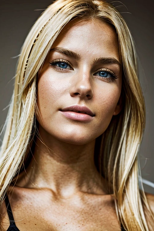 realistic beaultiful blondie girl