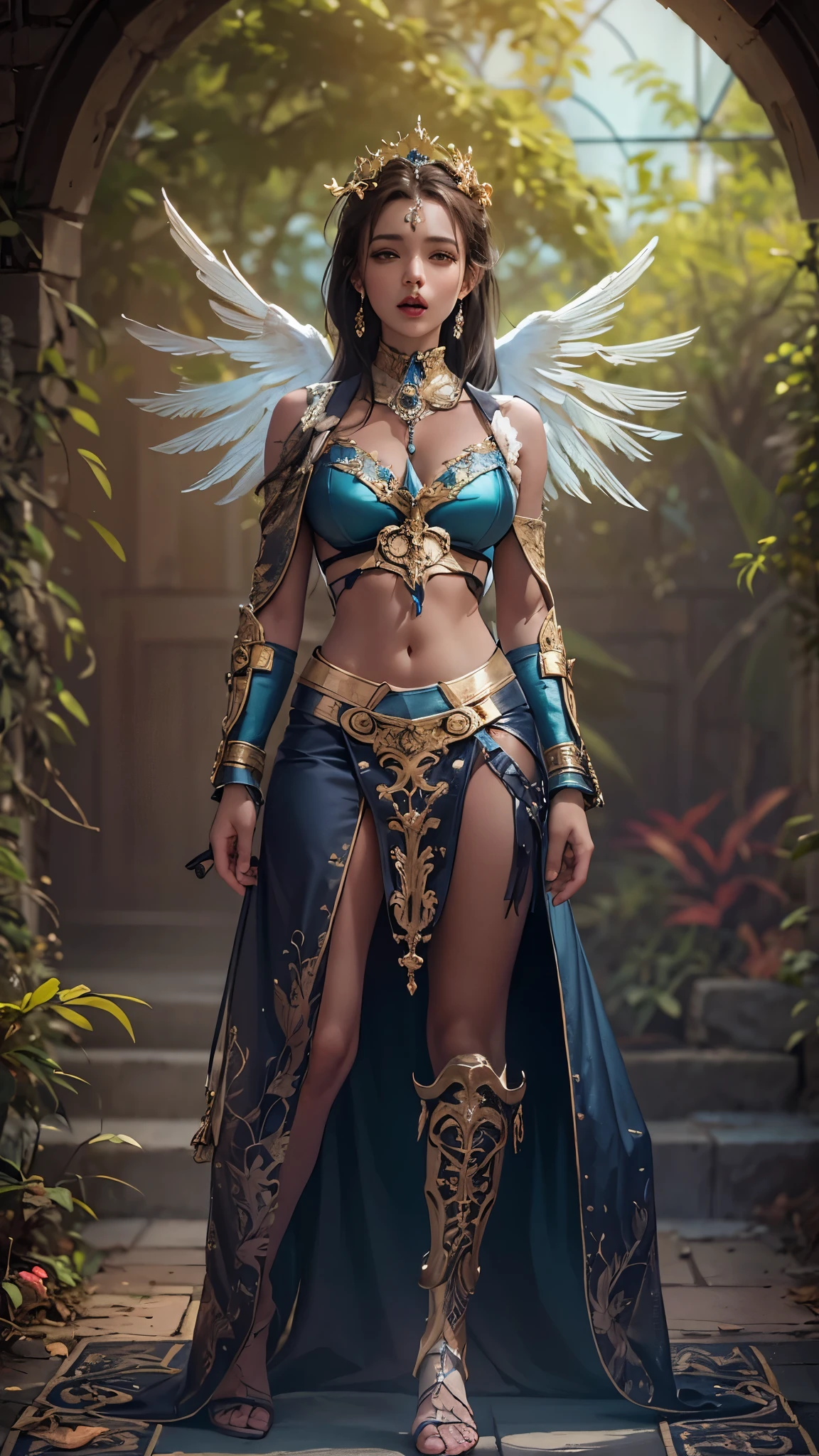 Goddess Natural Queen dazzling Valkyrie-wings key chains "Heavy Metal" lower:1.3 near:1.3 fire-follets Will-o'-the-wisp fairies pool throne conceptual safe female glamorous aesthetic walking slow down playing guitar Cosplay "Anya Taylor:1.3" "Rihanna:1.3" "Beyoncé:1.3" Aristocratic jacket 38years symmetrical athlete oiling hairstyles obvious varied bangs opal ecstatic:1.1 faces:1.3 embarrassed cheekbones effects glow lazuli water drop between eyes beautiful hair:1.3 eyes iris black pupils turquoise sapphires pearl open mouth teeth smiles floating jacket fixed eccentric cape levitating shoulders-off:1.1 white shirts lace clavicles papillotes cordox:1.3 navy thick leathers various breasts pointed:1.3 satin sideboob felt bikini:1.2 skirt:1.3 matching bristles loose swinging spinels navel:1.3 revealing pubis scarlet pubis-hairy obvious underwear:1.2 waist chastity-belt:1.3 silver adorned padlock Gold thighs legs garter boots voluminous stainless steel gothic ornate onyx equirectangular 360 monastery marble ruby background:1.3 DoF mannequins support lantern dressed armor richly decorated:1.2 "Chivalrous" dramatic chrome metallic flat bands fathoms brass fullbodye CGSCOSITY Lily rune ornate emerald plasma embroidered glyphs Tourmaline wood engravings lava magic invoking incandescents delicate Pets Crystalline familiar robot Mecha (EOS R6 135mm 1/1250s f/2.8 ISO400) Mechanized Mechanized Mechanized adaptable luminescence saturated volumetric:1.3 ultra:1.4 pro-photorealistic optimal qualities precise details:1.3 DSLRs improved graduated 3dcg max resolutions Octanes rendered UHD XT3 16K DSLR HDR UnrealEngine5 deep analog real shadows:1.3 outdoor vikingtree [(masterpiece:1.3) (Willi Baumeister:1.1) (John T. Biggers:1.2)::17 DoF Alessandro Casagrande, Greg Rutkowski, Sally Mann Guweiz and James Jean tattoo (by Michelangelo)] Bruce Weber girls multi magic raw etc.