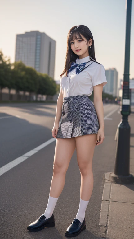 SeaArt Bot Txt2Img Default 02:34:06 Expires in 13 Day(s) (8k), (best quality), (masterpiece:1.2), (realistic), (photorealistic:1.37), ultra-detailed, (wearing a white short skirt), (skirt lifted by wind:1.5), in front of a crowd, young girl, (white braided hair), asian, Korean, cute, smile, longhair, beautiful detailed eyes, full body, medium breasts, white golf shirt, short white skirt, no bra, tits poking out of shirt, view from below, looking up, windy, (no panties:1.4), embarrassed, (holding marimba mallets on both hands)
