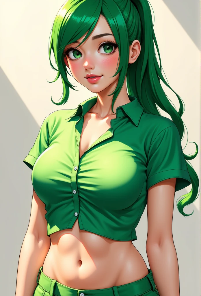 (tchibi,European and American cartoon Q version), ultra high res, adsurdres, vibrant colours, 1girl, solo, heart-shaped pupils, fingernails, (blush:1.1)(speed lines:1.1)((heavy breathing:1.3)) purple long hair, purple eyes, smug face, choker, cute top, revealing, shoulder cut dress, shoulders visible, cleavage visible, (underboobs visible), underboobs, midriff, abs, light muscles, bloated abs, bulging abs, bloated belly, bulging belly, bloated belly with a silhouette of visible abs, slim waist, thin back, accurate lower belly, panty strings, shorts, thighs, clean body, sexy pose, aroused, arousing, background is an alley in a garden, detailed sunlight, sitting, dappled sunlight, day, depth of field, plants, summer, (dutch angle), kipteitei
