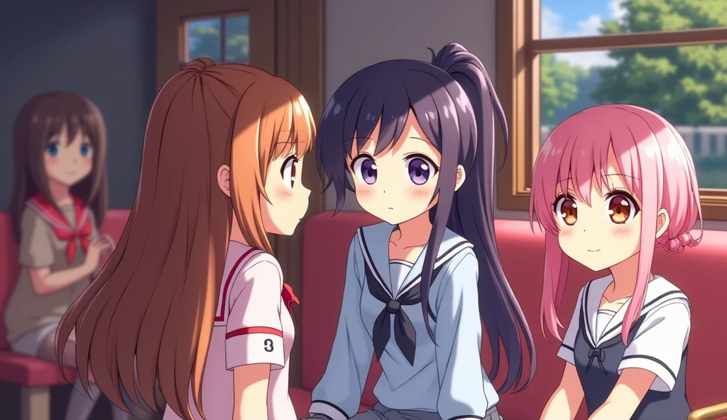 nsfw,<lora:concept-teamwork-v2:0.7>,2girls,1boy,teamwork,fellatio,deepthroat,cum,(2girls:1.4),masterpiece,high quality,
ADDBASE <lora:ami-toradora-10:0.8>,ami kawashima, school uniform, red blazer, blue skirt, smile,
ADDCOL <lora:taiga-toradora-12:0.8>,taiga aisaka, school uniform, red blazer, blue skirt,
