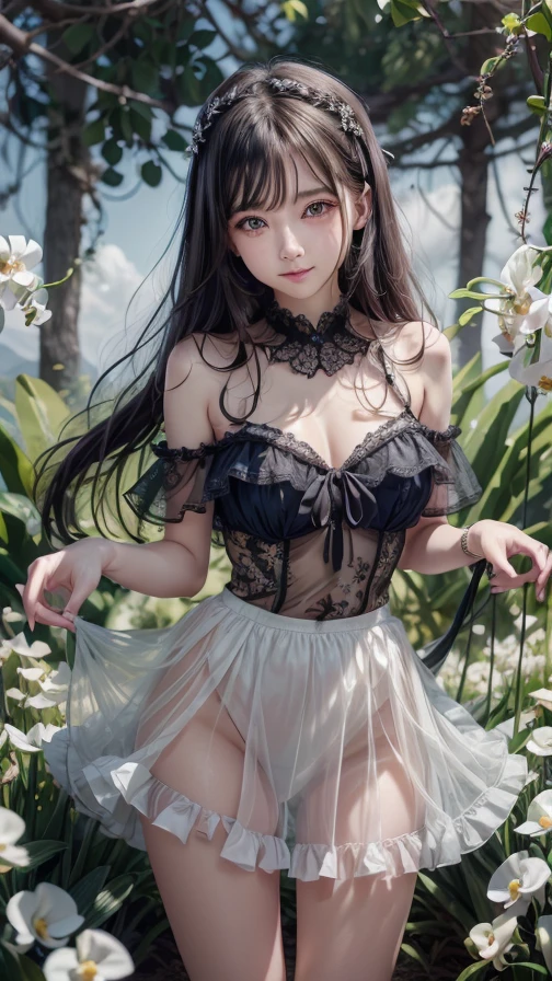 8K, Best Quality, Masterpiece: 1.2) , Super Detail, 1 Girl, Cute, Indie, Beautiful Details Sky, Evening, Sit-down, Dating, (Nose Red) , Sweet Smile, (Smile: 1.15) , (Shut Up) Big Tits, Small Beautiful Detail Eyes, Turkish, , Night, Sexy Uniform Black Silk, Rain, Long Hair, , Flowing Hair, Sexy Pose, Chestless No Lingerie, Open Chest, In the Park, --auto --s2