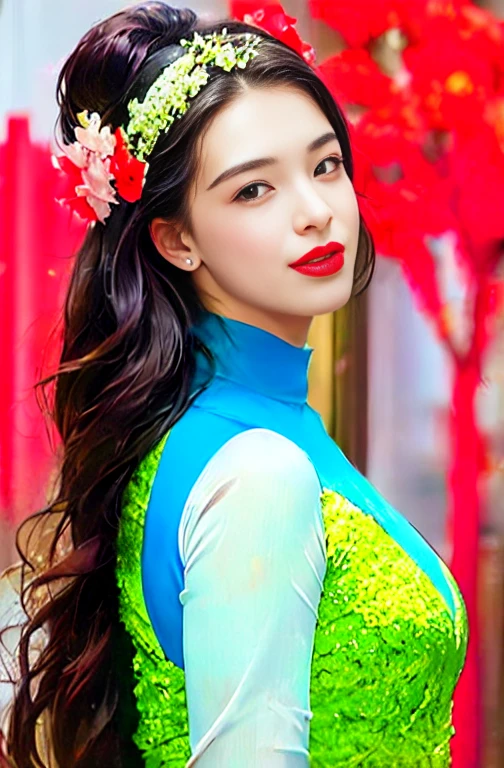 A PAINTING OF  A CLOSE UP OF BEAUTIFUL  LAUGHING  FACE  OF KOREAN TEENAGE BOY WEARING LUXURY пастельно-оранжевый SHIRT WITH PASTE ORANGE GYPSOPHILA CROWN FLOWERS ON HER HEAD, Вихревой узор, HOLDING пастельно-оранжевый FLOWERS BOUQUET IN HER HAND, шедевр, живопись спиртовыми чернилами, THICK золото BOUNDARIES AROUND THE INK, СОЗДАЙТЕ РАЗНЫЙ ЦВЕТОВОЙ КОНТРАСТ МЕЖДУ ЦВЕТАМИ, арт-станция, Очень красивый, пастельно-оранжевый, жесткий, золото, И ЯРКИЙ И ПОЛНОЦВЕТНЫЙ