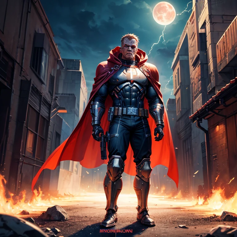 (full body:1.2), 1boy, man, solo, [:formal costume design,:0.2] alchemist, korean, bright ivory hair, (solid:1) build, Doomsday Device Countdown Room \(room\) in a ghostly,ruined scifi town in a Cold Trap Pits<lora:EnvyBetterHiresFixXL01:0@0,0@.49,1@.5:hr=1>