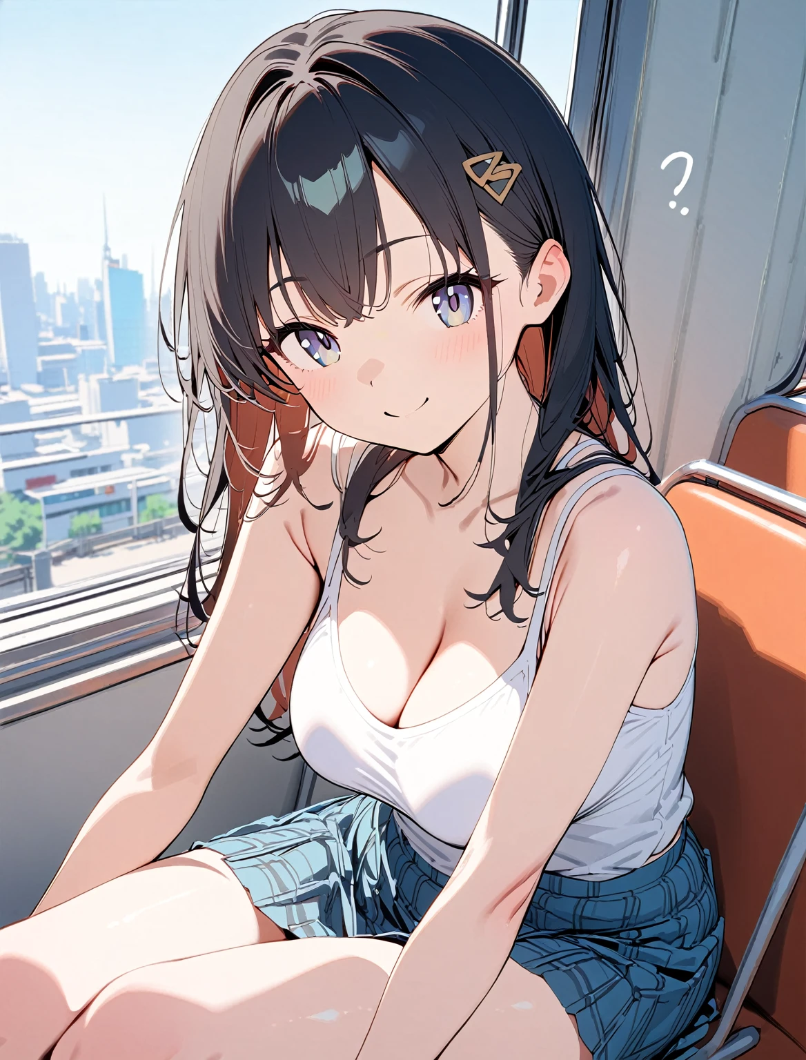 super detail, best quality, a woman , talking on a mobile phone, girl making a phone call, (((She has a smartphone)))