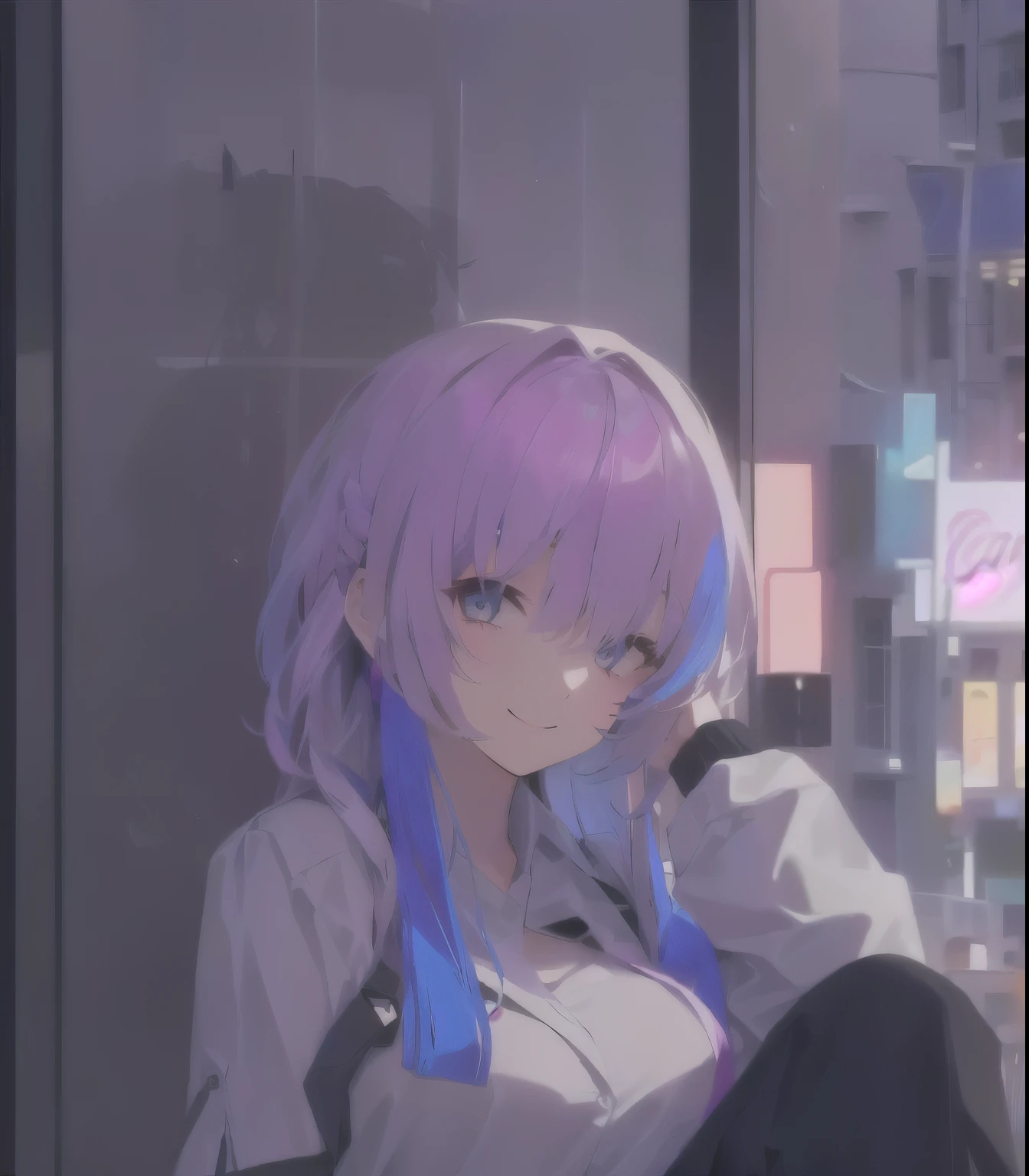 etails the hair and marks the shadows details the eyes smile