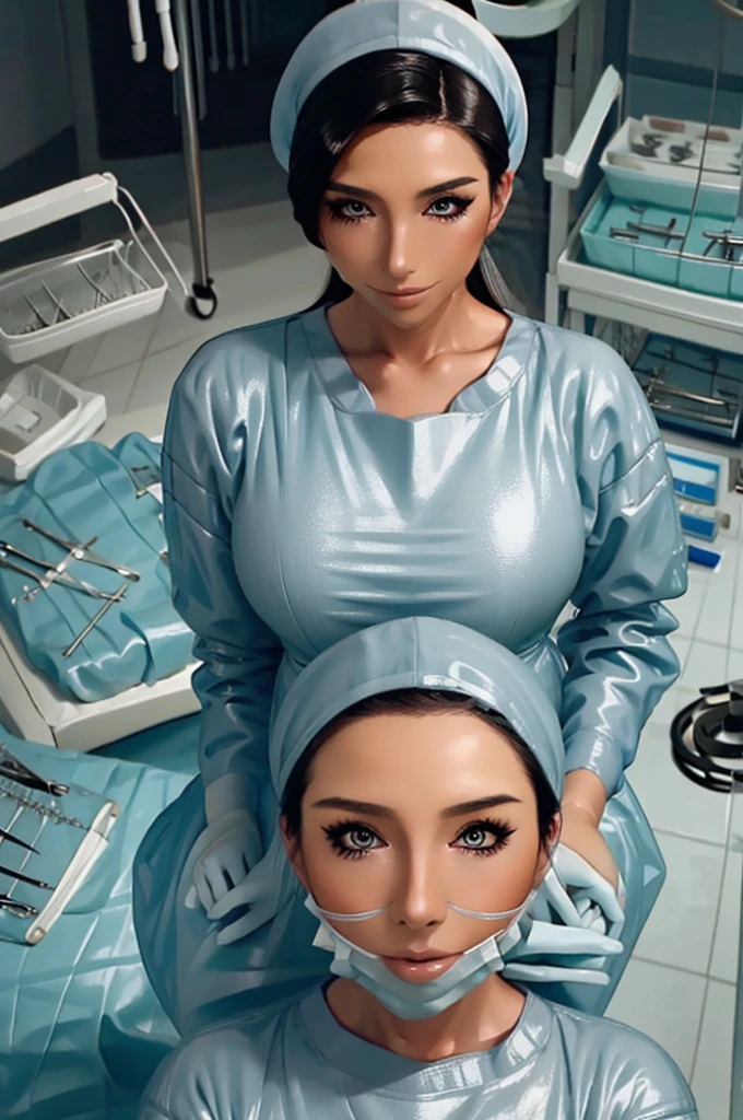 nurse uniform,hospital, latex nurse suit,nurses,busty,elbow gloves,labcoat,black hair woman,red eyes , gigantic ,medical instruments,asian nurse,two nurses,speculum,examination room,oversize ,big ass ,strap on, lay on table ,legs spreaded,giving birth,gyno chair , dentist,Milf,latex,red uniform,oversize breasts,diaper