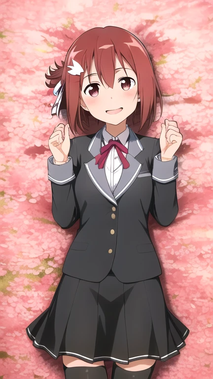 1girl, solo, yuuki yuuna, (18years old, high school student:1.2), red hair, (straight hair, long hair:1.5), hair ornament, medium breasts, ribbon, sailor collar, hairclip, high school uniform, white skirt, black thighhighs,
BREAK embarrassed, blush,
BREAK  living room,
BREAK cowboy shot, from front,
BREAK looking at viewer,
BREAK (illustration:1.2),
BREAK (masterpiece, best quality, ultra detailed, professional quality), HD, rich contrast