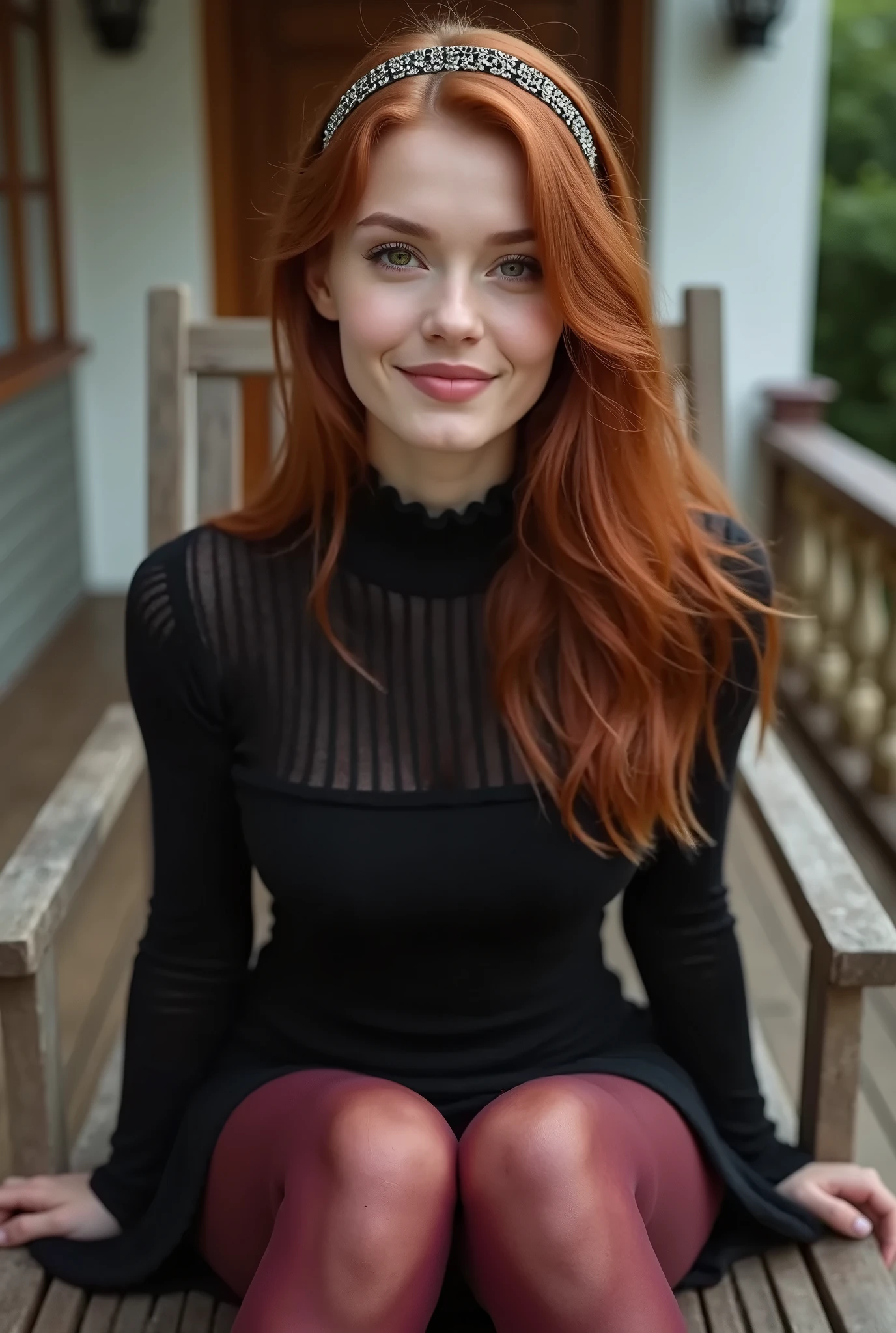 1girl,((completely nakeda)),long red hair to the middle of the back,with red highlights,fire hair,A color photo of Irakli Nadar,young female model,Beautiful model ,beautiful delicate face,gorgeous blue eyes,Face ultra detailed,Nordic traits,rosy cheeks,smiling with open mouth,obra prima Vibrant smile,8k,Magnificent RAW,look of desire,eye contact peeking at the viewer,Photography,ultra high definition,(Realistic - Photorealistic),(Unity 8k CG wallpaper with extreme details,(Exquisite lighting and highly dramatic cinematic lens effect and shadow frame),she sucks a thick hard erect penis,do exercises,perspiration,strength,skill,athlete,Exceptional lighting,wide-angle,excellent rendering,((top-quality,16K,partial light,volumetric lighting,High quality realistic photos,top-quality,((beautiful girl with vaginal tear)),(an adult man with an erect penis thick hole on the side),young body standing in unusual pose image from behind,wearing running shoes, ((wearing delicate gym gloves)),perfect and delicate gloves and fingers,wearing a square wristwatch,((legs spread open)),sexually arousing,Posando de legs spread open sexy,(excellent rendering,enough to stand out in its class),((top-quality,16K)),(perfectbody),butt cocked,(Delicate hands),(very complicated hands), (studio lighting),Full-body image,((completely naked)),(skin natural),(totally realistic),In the background square with gardens and street,(an adult man with an erect penis thick hole on the side)