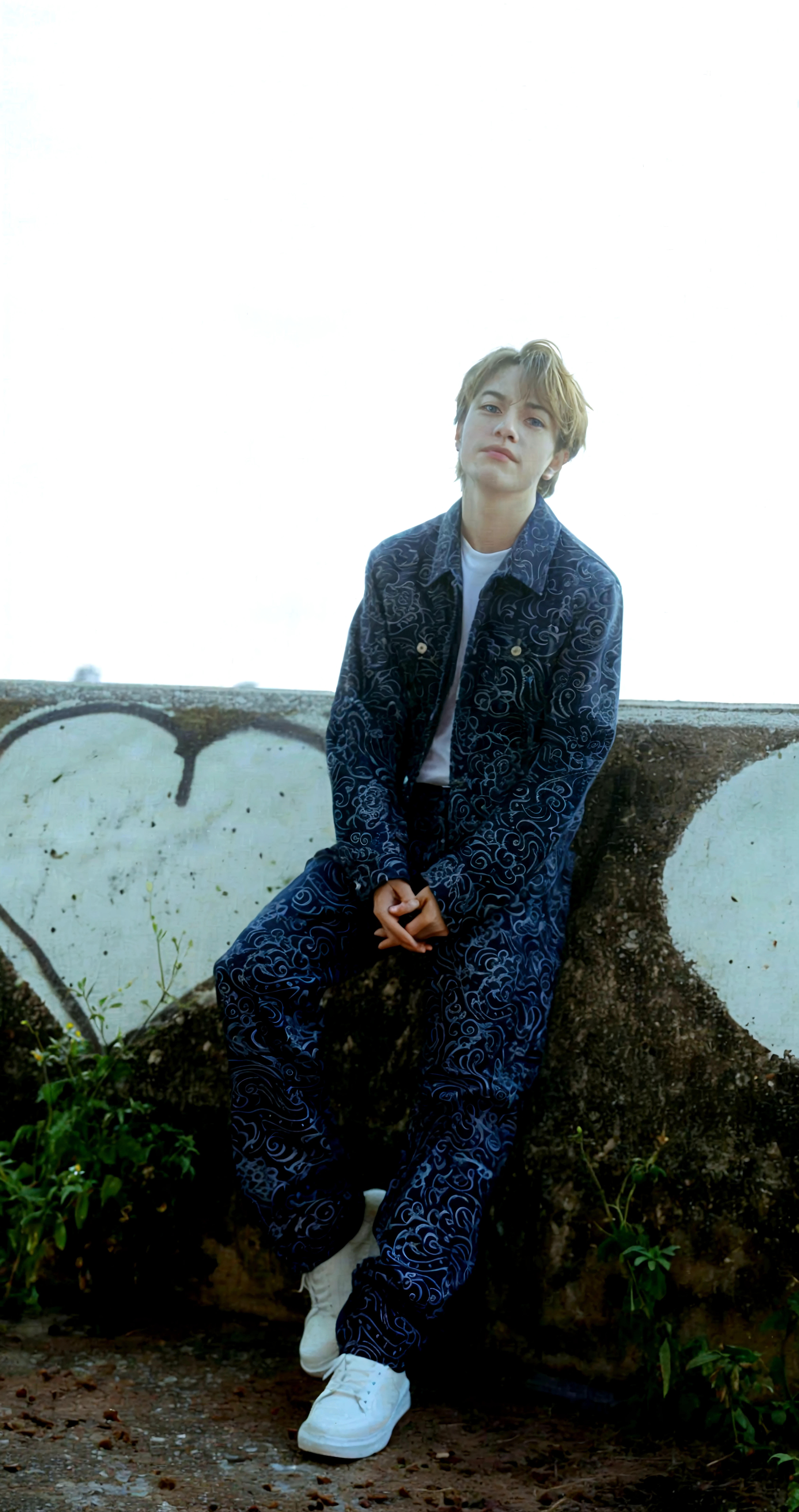 Boy photo from low pose
