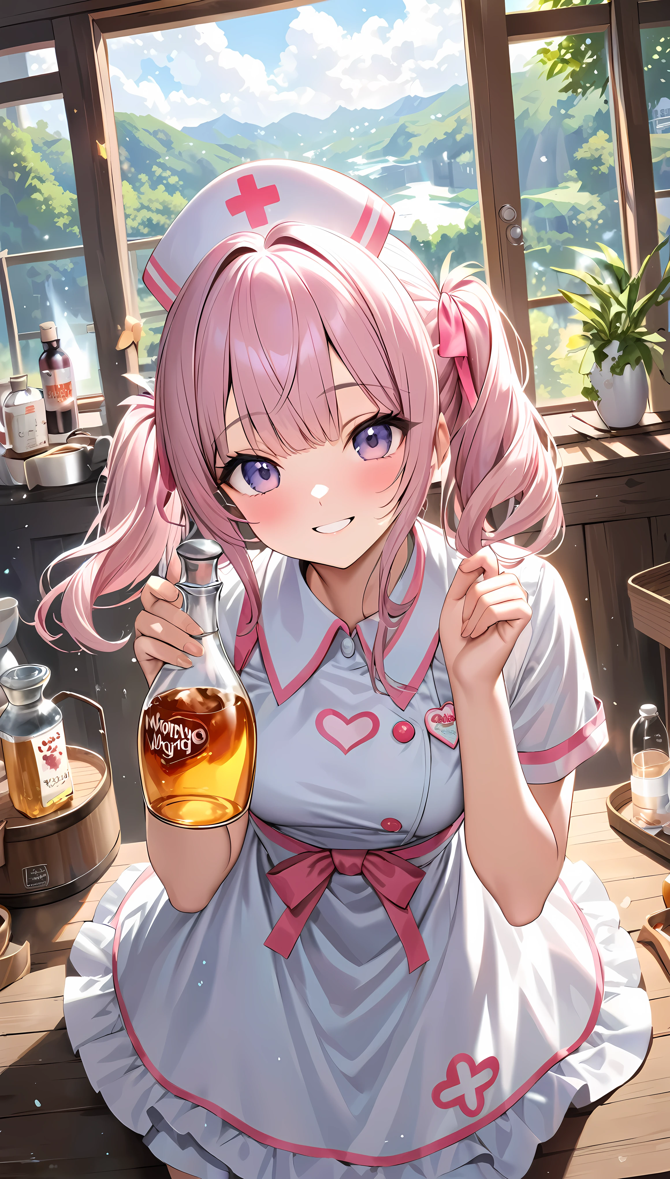 Ultra-realism, Cute nurse girl, alone, Active and spirited, Cute smile, あなたの体調をとても心配していまVinegar, Good morning to the viewers～Vinegar, あなたに接近Vinegarる顔, A refreshing morning that makes me feel excited, 