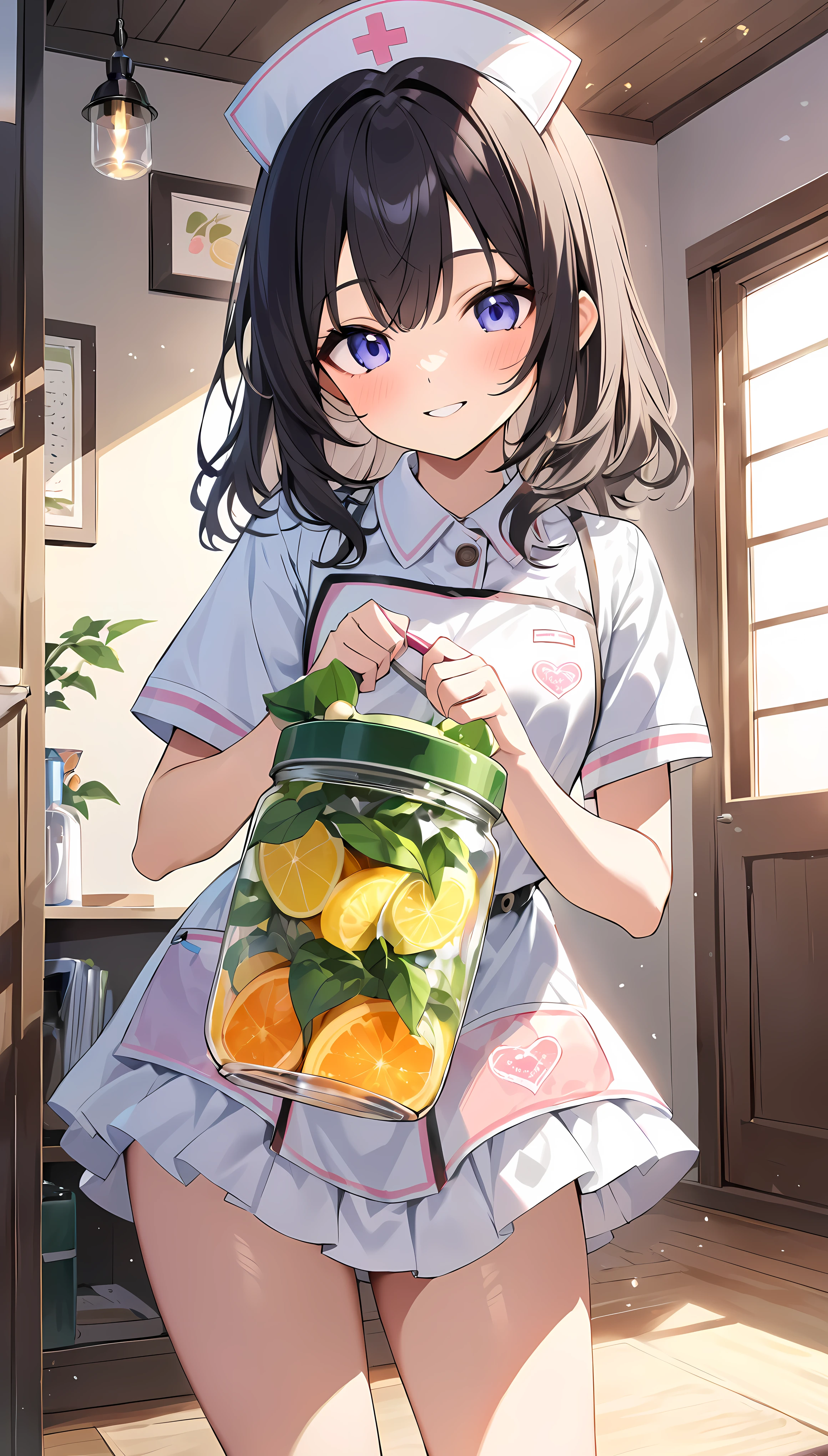 Ultra-realism, Cute nurse girl, alone, Active and spirited, Cute smile, あなたの体調をとても心配していまVinegar, Good morning to the viewers～Vinegar, あなたに接近Vinegarる顔, A refreshing morning that makes me feel excited, 