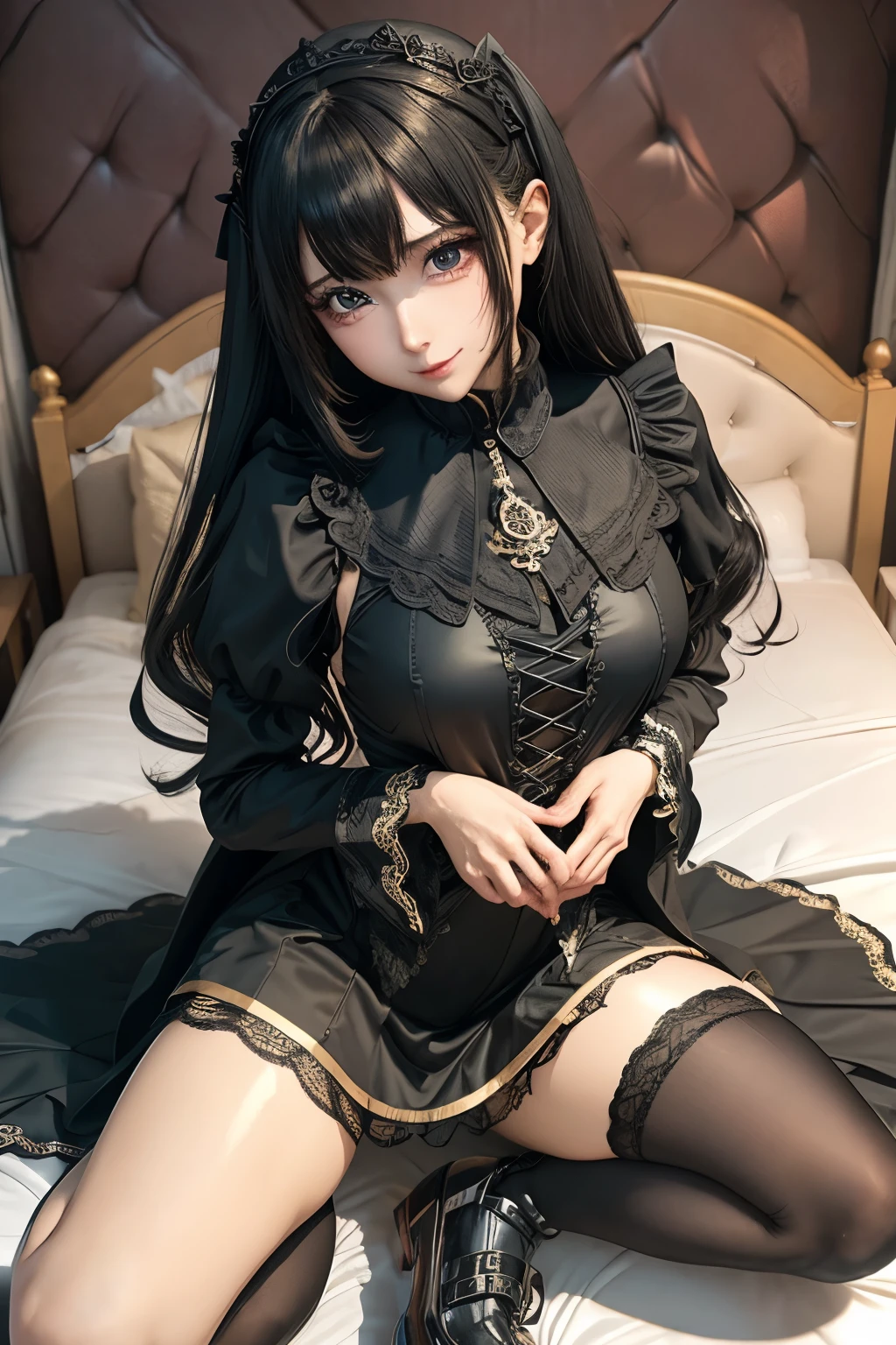 ハードなDark Gothicメイク、Dark black eyeshadow、sad、Good skin radiance、Dark Gothic、Dark smile、palace、The beauty of fragrance、2、Expressions of masturbation、Extremely fair skin、Expressions of intense sexual pleasure、Embarrassed look、Dark Gothic、Best Quality、Drunk face、Purple maid outfit、Mysterious、noble、A loving smile、Right eye is blue、Left eye is red、Super tempting pose、Platform heel shoes、Heavy makeup、Gothic Clothing、Long Hair Straight Hair、Cute Gothic Dresses、Beautiful Face、Elegant features、Attractive face、Stained Glassの背景、Chest glistening with sweat、The room is dark、goth long dress、Bell Sleeves、Wizard Sleeve、Decadent look、Sexually excited expression、Wet shiny thigh water、Thighs that are wet and shiny with oil、Background of a room full of roses、Sad look、Rose Maiden、The embroidery is pink、The dress has pink embroidery.、Thigh-high socks、Knee-high socks、Gentle expression、Dark black eyeshadow、Stained Glassとバラの背景、The thighs are a little thin、Female Duo、Female couple、Dark Church Background、Stained Glass、Black metal world、Dark Castle、Slender body、gothic long dress、Victorian dress、Small breasts、The bed is covered with roses、Her thighs are shining with sweat、My body is wet and shiny、There is a lot of glitter on the thighs、I am sweating、My thighs are sticky with sweat.、My thighs are glistening with sweat、My whole body is sweaty and shiny、I sweated a lot.、My thighs are sweaty、My wet thighs are glistening with sweat.、There is a lot of sweat shining all over my body、Slender body、Sit on the bed、Beautiful legs、Outstretched legs、Hands on the bed、Super beautiful straight hair、Straight hair to the ends、Straight perm hair、Ass on the bed、Sitting with legs wide apart、Small breasts、Panting expression、Expressions of masturbation、Extremely fair skin、Playing the synthesizer、Synthesizer shines、A synthesizer instrument is nearby、Working with synthesizers、Playing a keyboard instrument、Slender thighs、Slender body、Playing the keyboard、halloween taste Coordination、Synthesizer performance、The synthesizer shines、