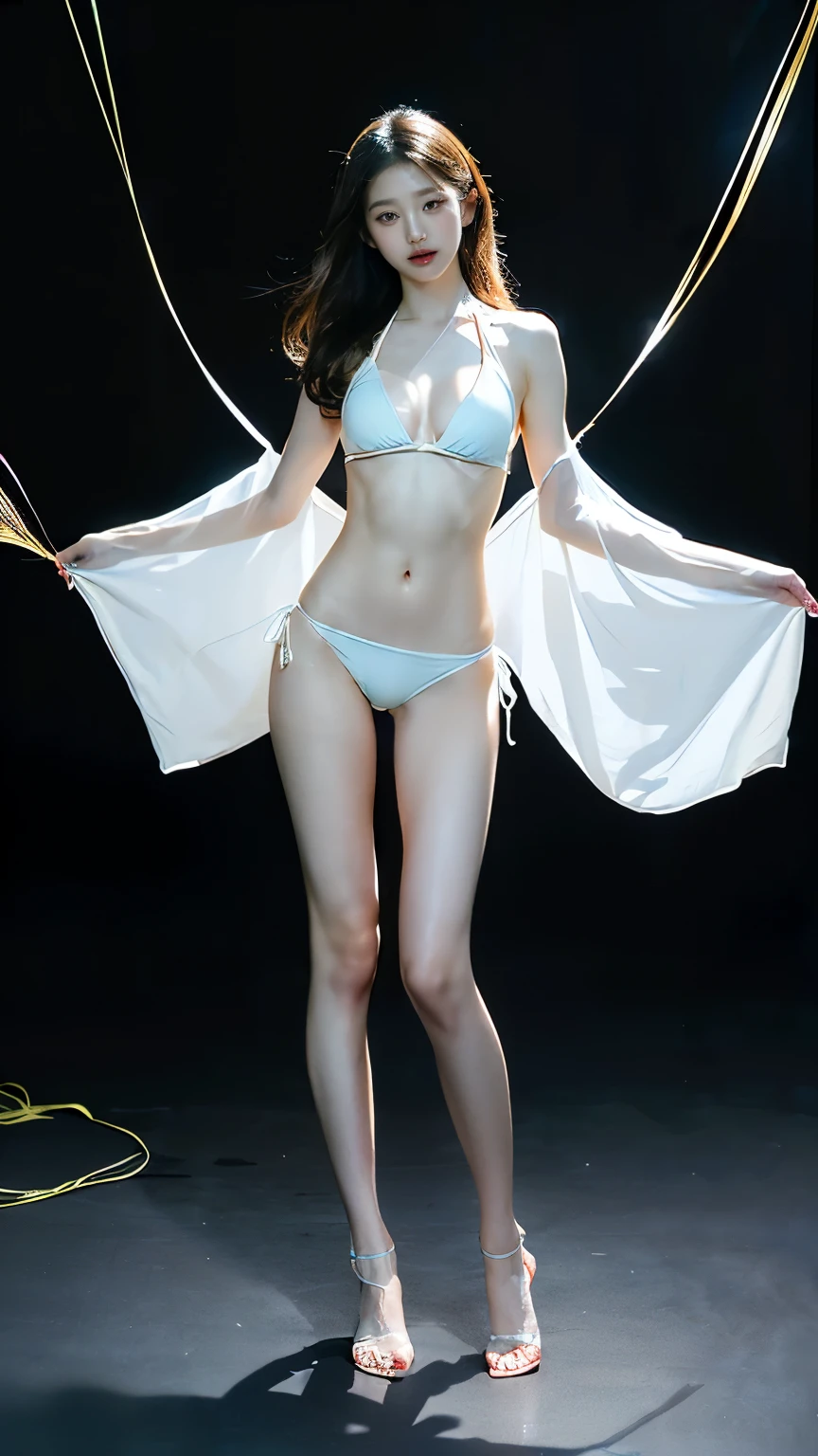 (mysterious dream world、A majestic world out of this world、Shine)、((the woman I love、the woman I love))、Perfect 容姿、容姿:1.3、(masterpiece,high-level image quality,High Quality)、Beautiful and realistic Japanese people、、clear department、Beautiful poses、Someone's love kills you、lovely love、mountain in deep forest々々々and of the、Natural、early summer、Only women in love、perfect anatomia、beautiful limbs beautiful skin、modeling、(A woman standing with her legs spread wide open),