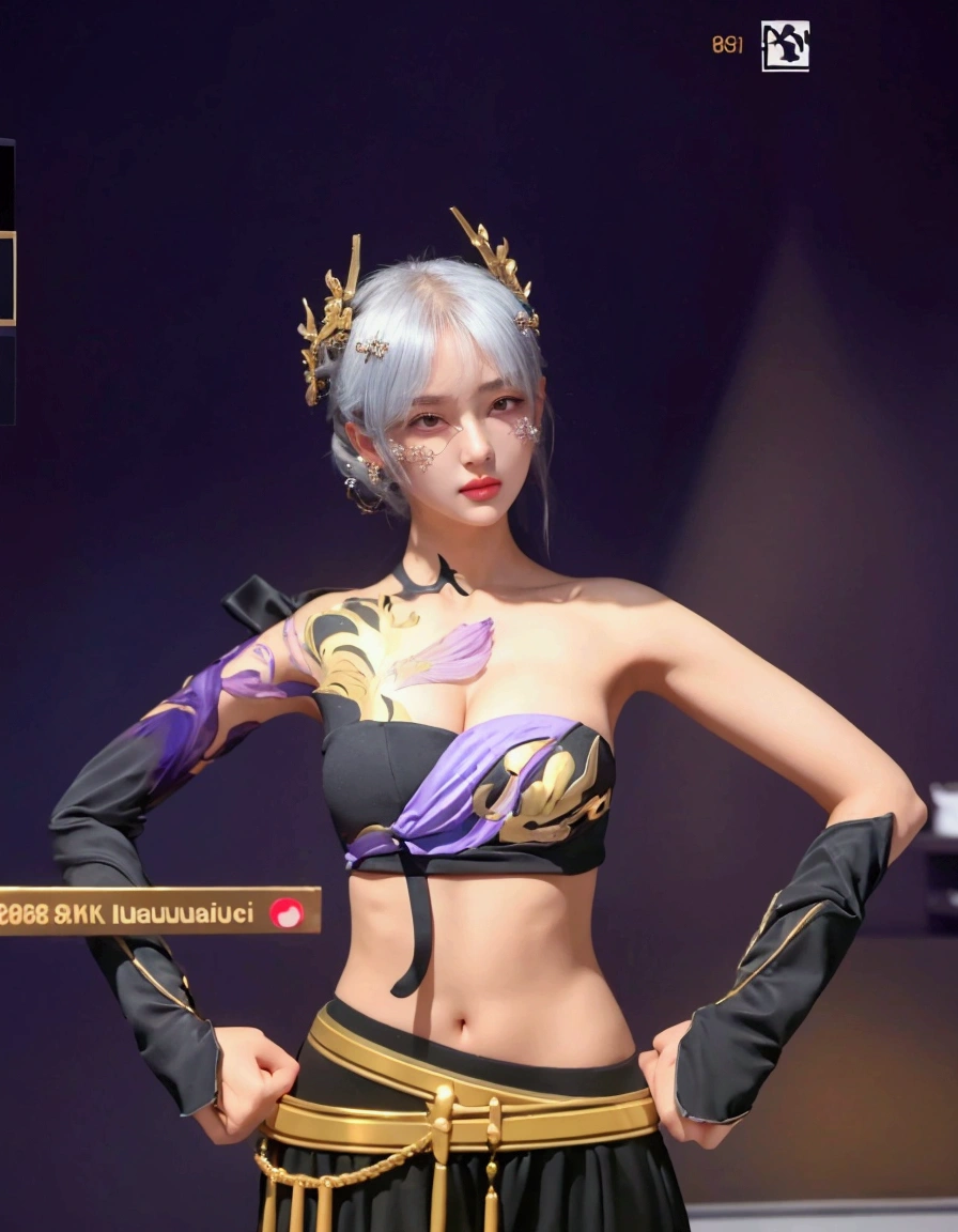 ((Best Quality)), ((Masterpiece)), (High Definition:1.3), 3D, Beautiful Colored hair, black clothes looking at camera, hacker woman showing young, young, big breasts, protruding, sexual, seduction, buttocks sticking, crotch spread, sitting with both knees up, Low angle shot, Low angle camera, Low angle photo, Low Angle photographs, image from below, camera from below, photograph from below, photo from below, from below, top quality, beautiful detailed girl, highly detailed eyes and face,