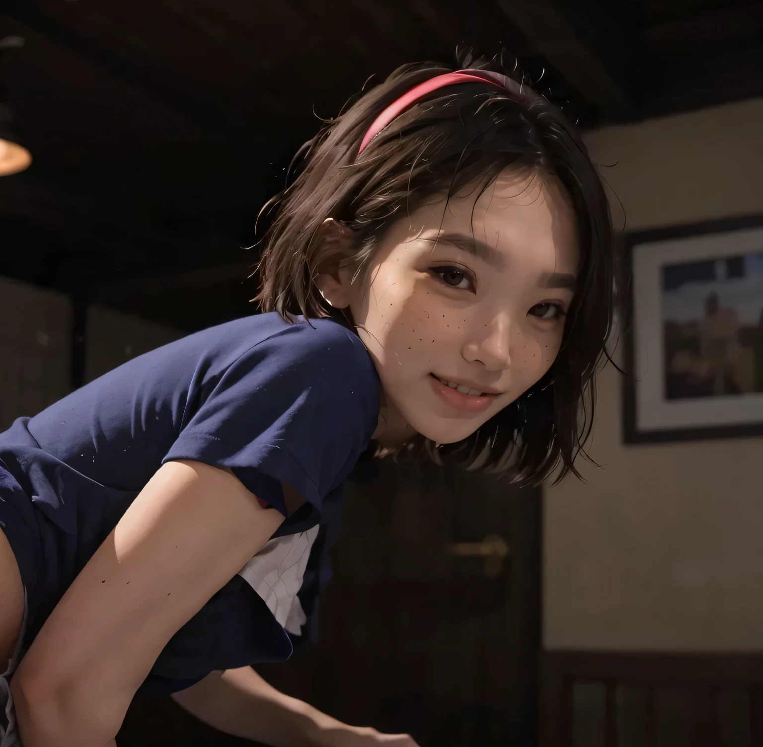 arafed asian woman with a red beret posing naked in a kitchen, gorgeous chinese model, japanese model, realistic young gravure idol, young sensual gravure idol, chinese girl, young skinny gravure idol, of a youthful japanese girl, young pretty gravure idol, young and cute girl, japanese goddess, trending at cgstation, korean girl