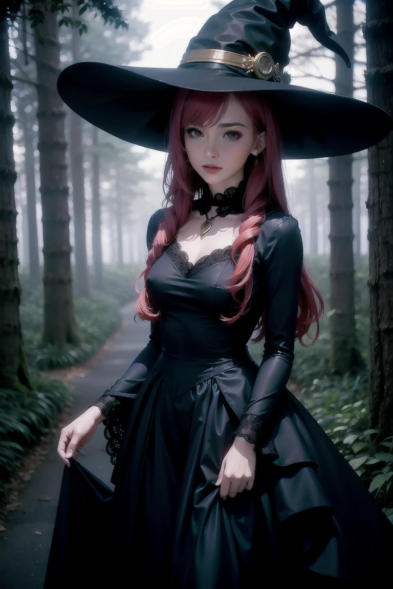 Beautiful Witch, Dress, Forest