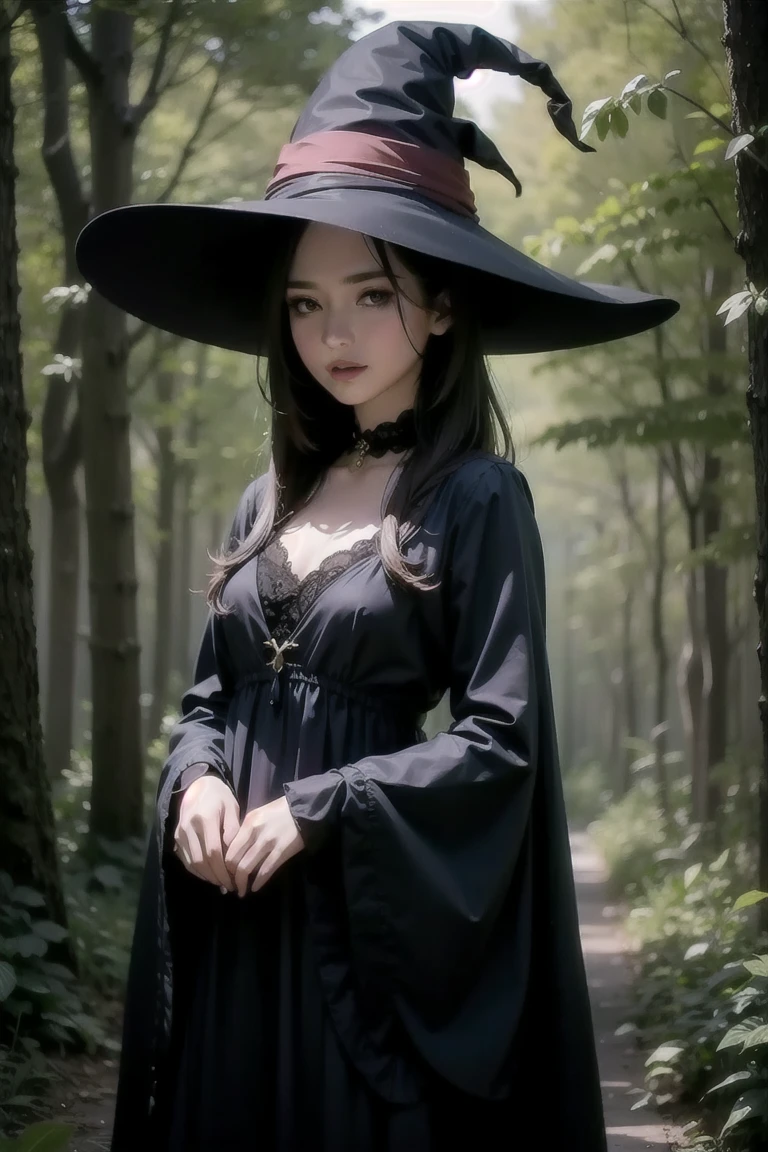 Beautiful Witch, Dress, Forest