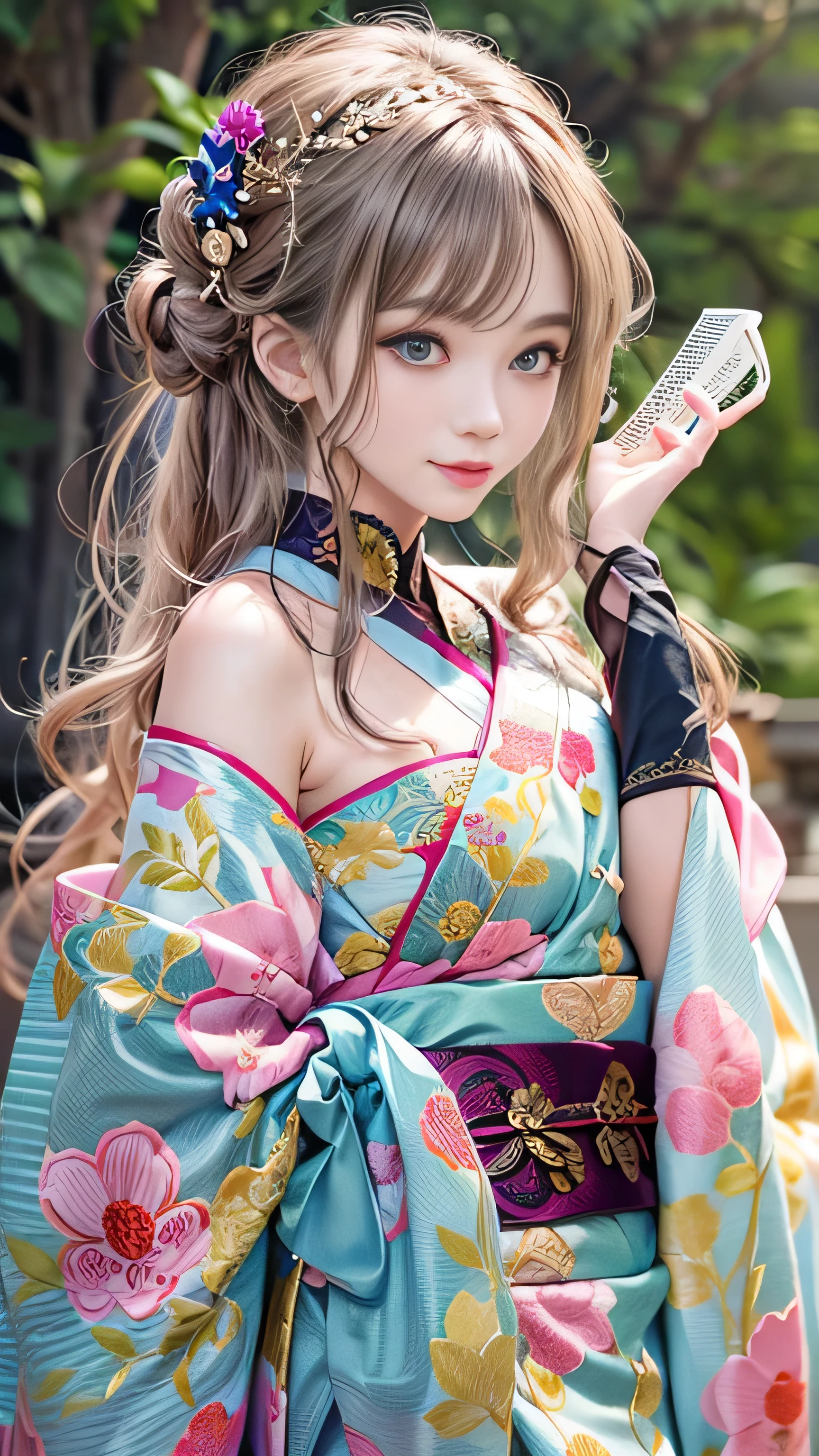 (Photoreal Stick:1.4, masutepiece:1..3, 8K), top-quality, masterpiece, 超A high resolution, Perfect dynamic composition, Professional camera work, Grow Light Effect, Mystical portrait, Cinematic Light, Highly detailed skin and facial texture:1.3, The ultra-detailliert, Detailed limbs, A detailed eye, (Ring of Fire, water wave, The wind blows, holding an cane), (myterious:1.3, Fanciful:1.2, tradition:1.2, majestueux:1.2), 1girl in, 25-years old, cute and sexy slim goddess, Fair skin, (Enraptured look:0.9, Totally captivates you:1.0), (japanese miko costume:1.3), (voluptuous breasts:0.9), (Backshots, Calm pose), (Beautiful blue eyes, Eyes that feel beautiful eros:0.85), Sexy face:0.4, (A mouthfeel that feels beautiful eros:0.85), ((Too cute beauty:0.9)), Fantastic background