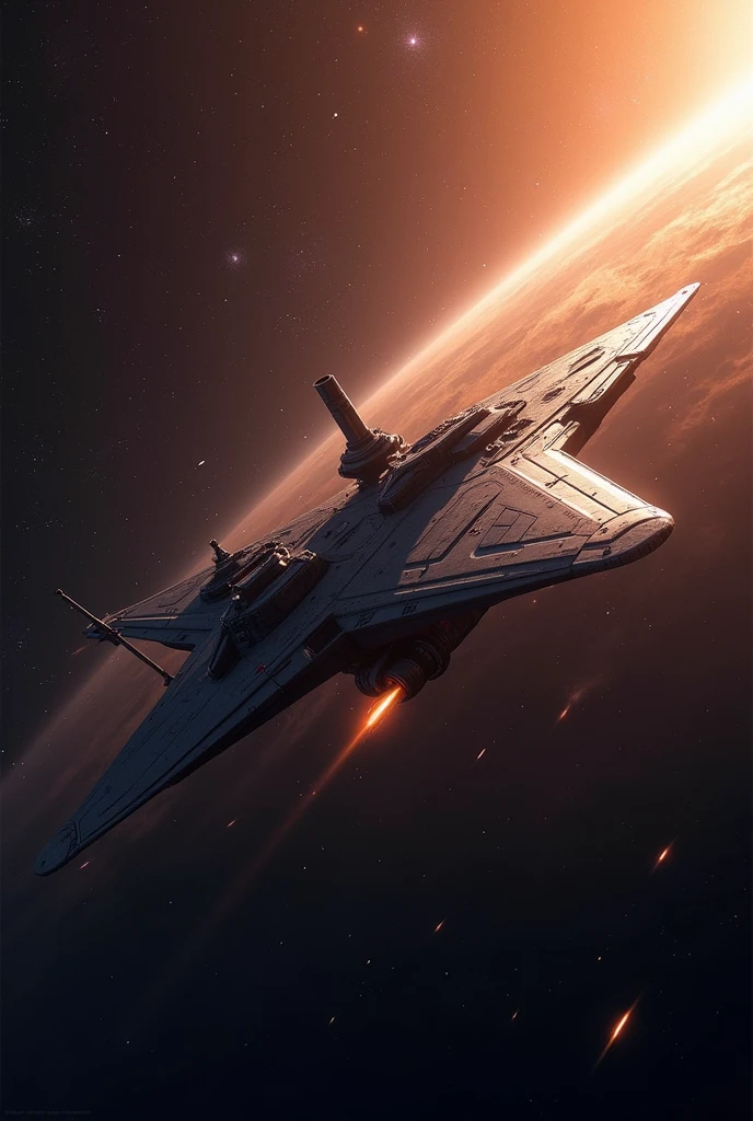 20 years old French girl, ((full body)), (()), ((heavily armored space commander)), beautiful chest, standing with her legs spread apart, in her huge space ship at deep space far from the galaxy, no planet and no moon around there, milky way outside of the ship, zoom in from below