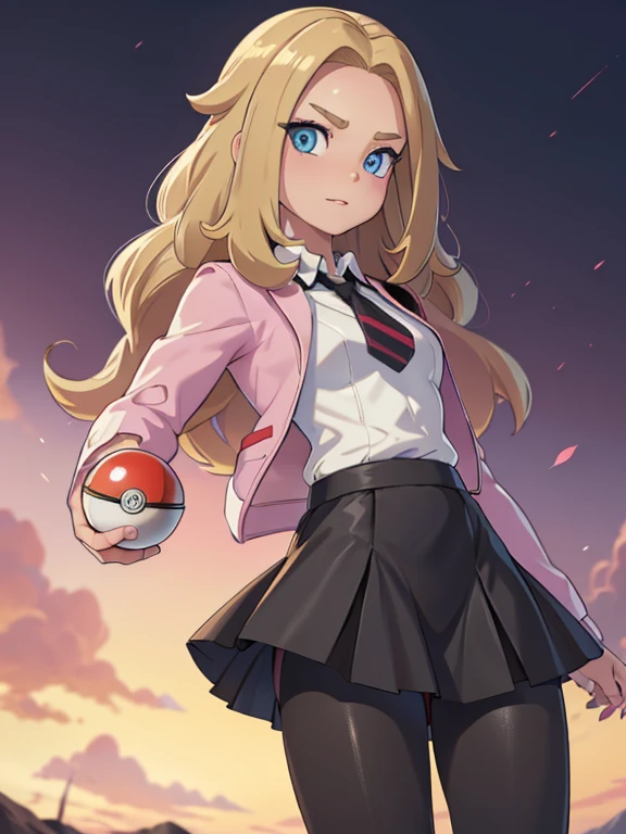 (masterpiece),(Highest quality),(Super detailed),(Best illustrations),(Best Shadow),(Absurd),(Detailed Background),(so beautiful),(in forest),(Pokémon trainer outfit with skirt), 16K, 8K,(Best illustrations),(so beautiful), One person, alone, , very long hair, Blonde, Perfect figure, spiral-shaped pupils, Arched back, orgasm, afterglow, erotic smile, pokeball badge hair fastening, Sexy posture, pose towards camera, water eyes, saliva trail, , shiny skin, Taking illegal drugs, , torogao, ahegao, BREAK, Clear liquid, morning, , Hypnosis assignment, mysterious, , spoken hearts, Pendulum, old coin on string, swinging pendulum, pendulum infront of camera, watches pendulum intentivly, hands gripping body,