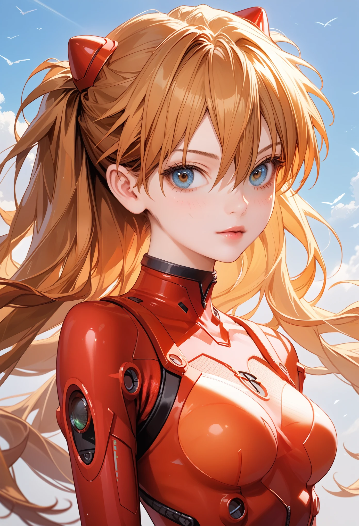 score_9,score_8_up,score_7_up,source_anime, masterpiece,best quality,absurdres,highres,very aesthetic,ray_tracing,
1girl,beautiful face,
souryuu_asuka_langley,bodysuit,