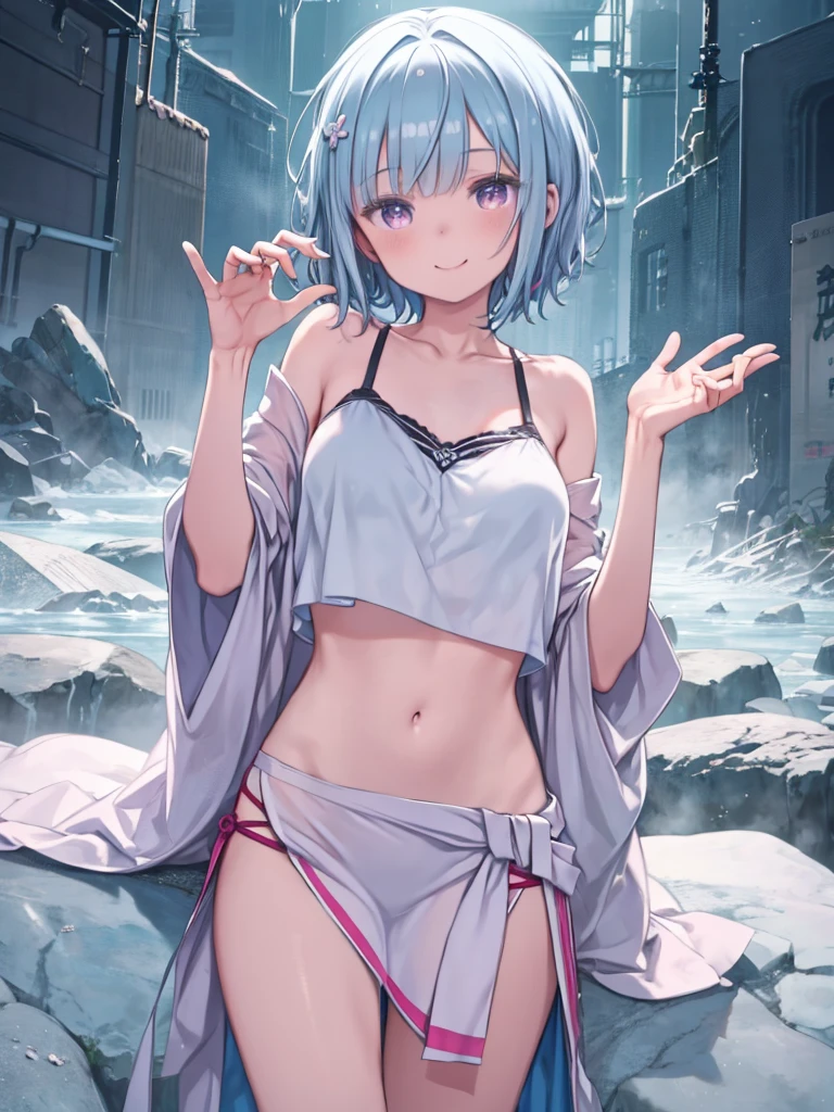 Girl , ass crack , girl crotch crack , detail , full hd , 4k , skin , pink inside , no panties, beautiful breast, blue hair , yellow eye , short hair , no bra , free breast , c cup , crotch