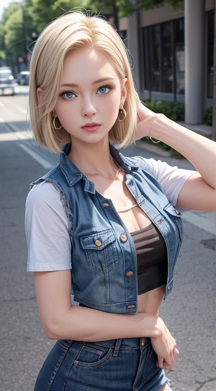 Android18 chibi, kyonyuu image 4k HD