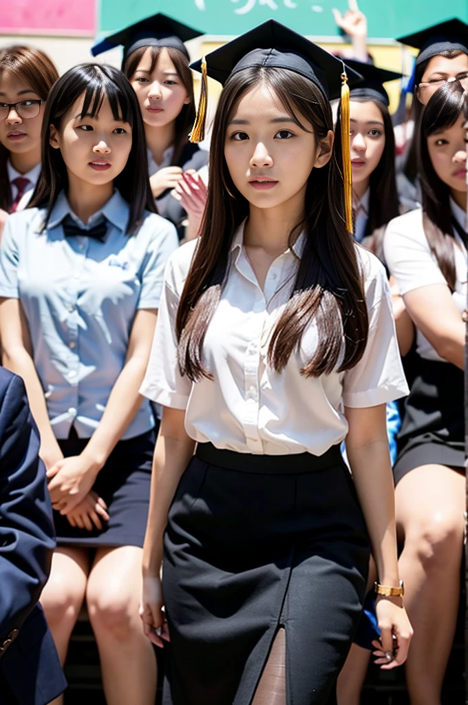 of the highest quality, 8K, Natural light, (((Always show your panties)))),White panties 2.0, White bra, Beautiful sexy pictures, ((Japan schoolgirl uniform, take off uniform, Panties, Full body, Lifting skirt, Multiple girls, in group photograph, lineup, harems, 6+ Girls: 1.5))), Adult, craving, Japan Woman, Lift-up skirt 2.0, Show Panties 2.0, Beautiful legs, Beautiful face, , Big butt, angle from bellow, Background: dress room,Underwear, Panties, Standing, pantypull, Undressing, clothes pull,