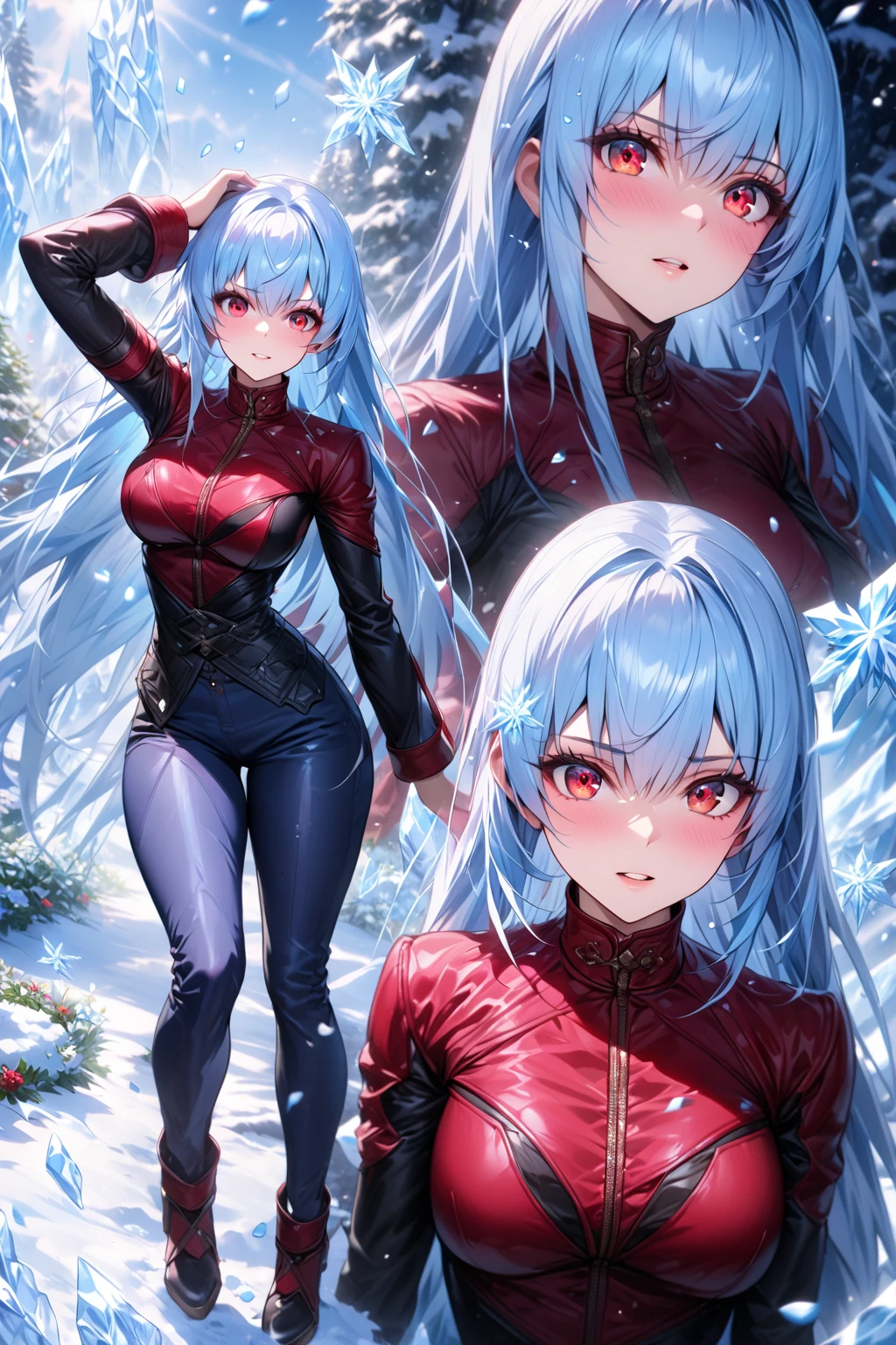 score 9, score 8 up, score 7 up, rating questionable,
detailed background,
<lora:kula.pony:1>,
kula, 
wide hips, shiny skin,
glowing hair, 
iceberg, blue background, snowflake, 
 <lora:muk_pony_v2:1>
smile,