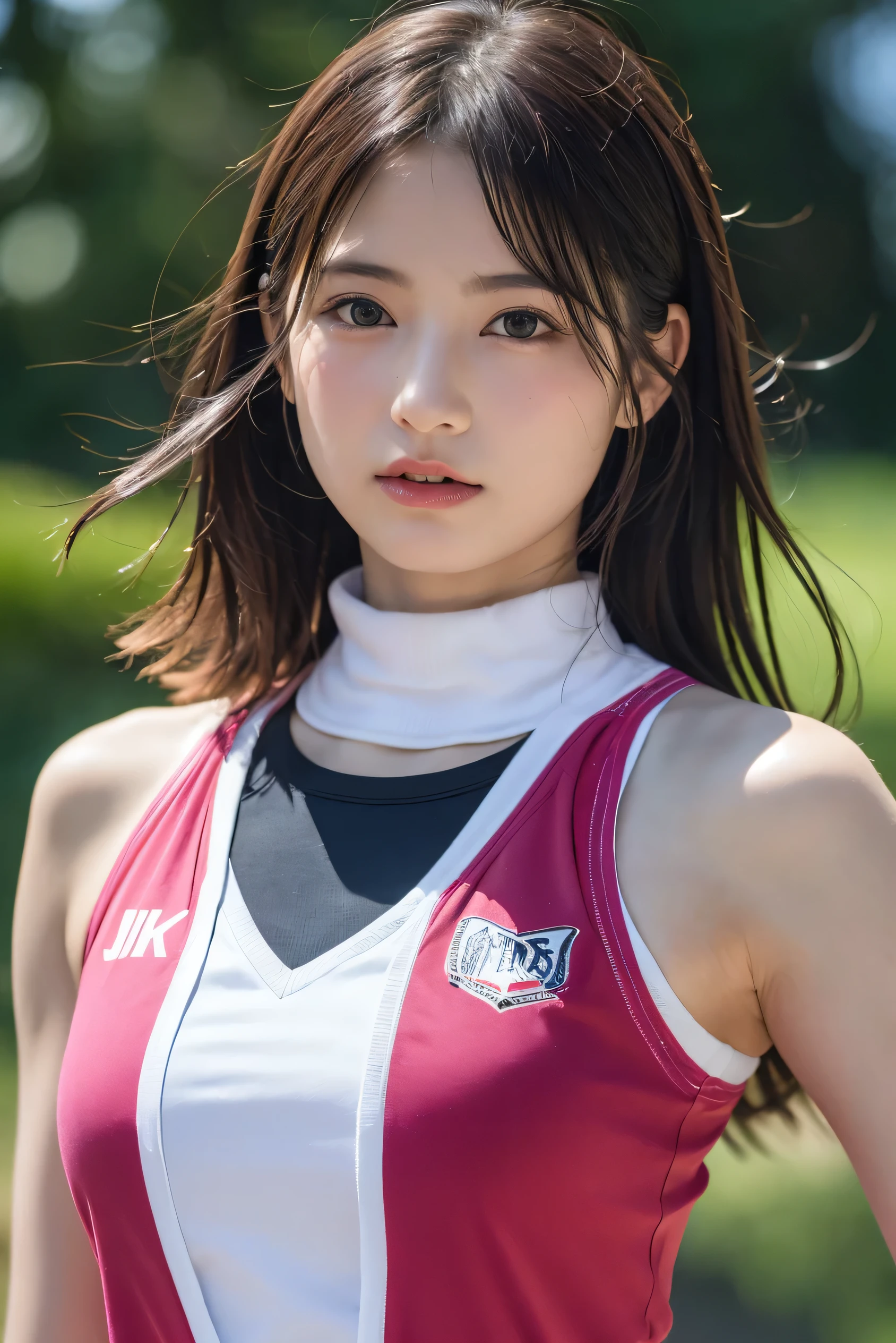 Chest that seems to burst､sports wear