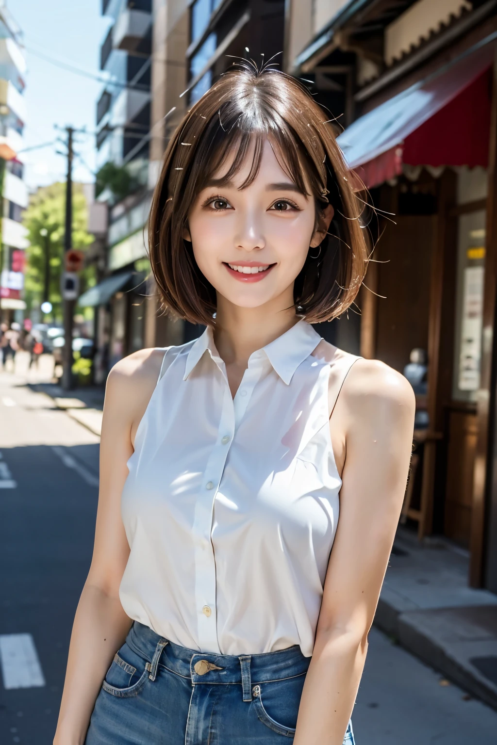Sheer、Nipples are visible、You can see through the skin、large brown areola、