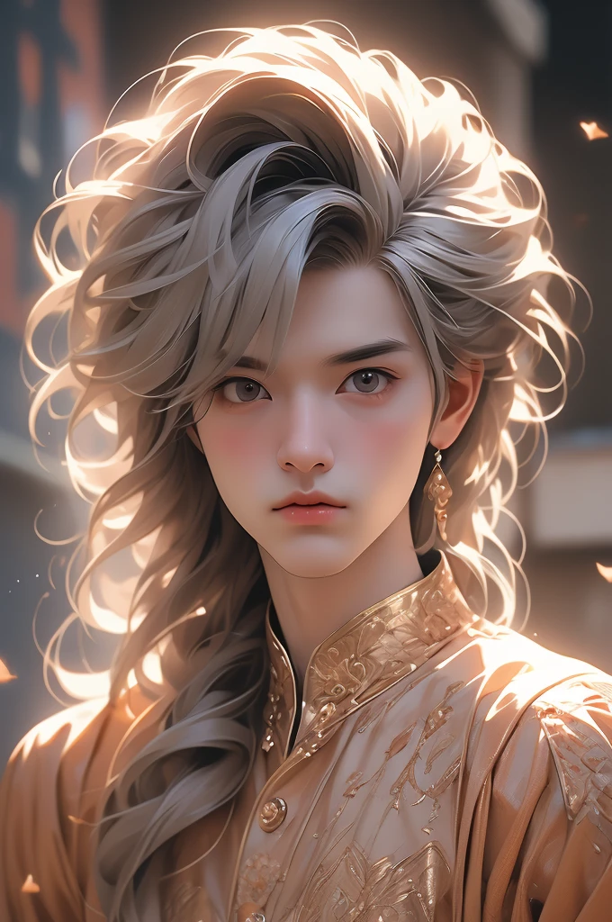 Absurd, High resolution,  (1 :1.3),Fluffy hairstyle,Dressed as a white knight, (The vivid expressions are incredibly realistic), Eat a fluffy croissant, Breaking the best quality, masterpiece,(Realistic:1.4), RAW Photos, Cutout Scene, Very detailed CG 8K, Very nice 8K CG, Thin and transparent, 8K Art Style, Detailed graphics 8K, (masterpiece, 最High image quality), High resolution, High image quality, Very detailed, Ultra-clear, Film Lighting