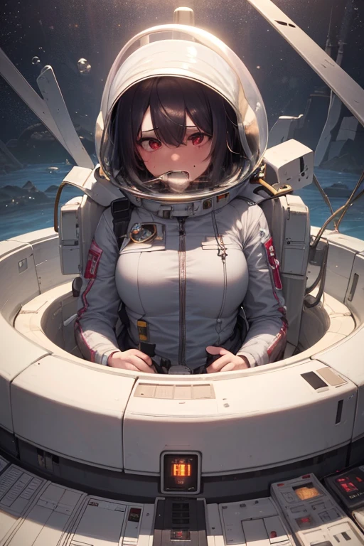 eva helmet,astronaut) brown hair, a pair of girls, very short hair, black hair, breast press, symmetrical docking, short hair, eye contact, looking at others, , upper body, face to face, ,(blushing),ahegao, tongue sticking out, saliva, saliva trail, heavy breathing, sweat, woman , juice, completely , underwater, underwater, eye contact, bubble helmet, space helmet, cockpit of a (futuristic spaceship:1.1), sitting in the captains chair, (intricate control panels:1.3), (gleaming metal:1.1), eva helm, spacesuit , astronaut), from above, pink hair, bubble helmet, space helmet,wearing a (spacesuit:1.15), white cargo pants, hovering, flying, moon surface, earth, floating pose, happy, smilebeautiful 8k wallpaper, highly advanced, (sleek design:1.3), intricate, highres, superb, 8k wallpaper, extremely detailed, intricate,(2girl:1.5), (two girl:1.5),,2girl, two girl, 2girl, two girl, from side, 9space helmet:1.5), (8k, RAW photo, best quality, masterpiece), (photorealistic), outstanding details, ultra-high resolution, anatomically correct, textured skin, space helmet, helmet, bikini, diving lama
underwater, upper body, 
(Cute Japanese girl , 20-year-old), (spacesuit),bubble helmet, space helmet masturbation, fingering, female_masturbation, grabbing_own_tits, mature_woman, rolling eyes, ahegao, tongue sticking out, drooling, drooling, sweat, blushing, , looking at the audience, lying , indoors, in bed, bed, masterpiece, best quality, 1girl, solo, red eyes, , {{{messy hair}}}, bangs, white hair, spread legs, sitting, , short hair, (middle hair:1), ,(heart sayings:1.2),(spacesuit:1.15), white cargo pants, astronaut)bubble helmet, space helmet , , looking at the audience, lying , indoors, in bed, bed, masterpiece, best quality, 1girl, solo, red eyes, tits, , ,  , short hair, from above,cum on face, rolling eyes,saliva, drooling, sweat, trembling, HARD TO BREATH,, (fog:1.7),water on the face, drowning, water torture, (heavy breathing:1.9), sweat, 
