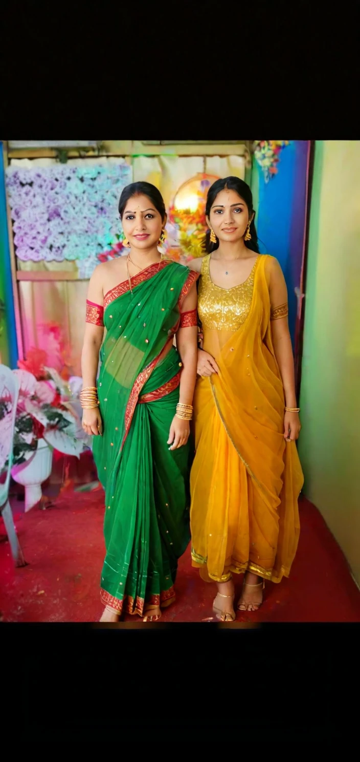 Create image Marathi ladies in kurta paijama Maharashtra