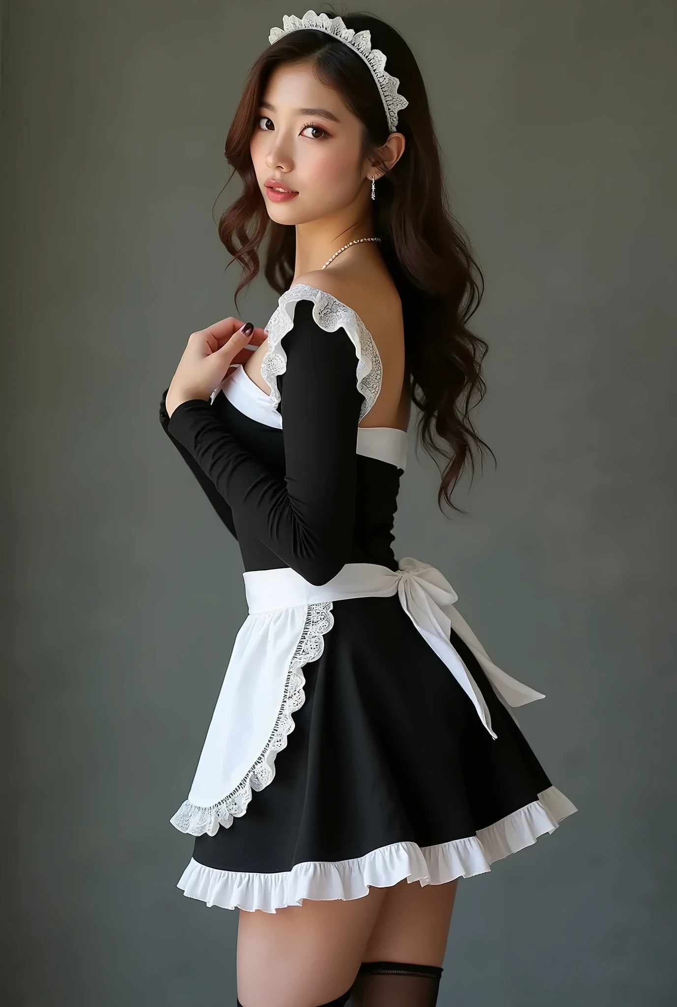 Make a sexy maid
