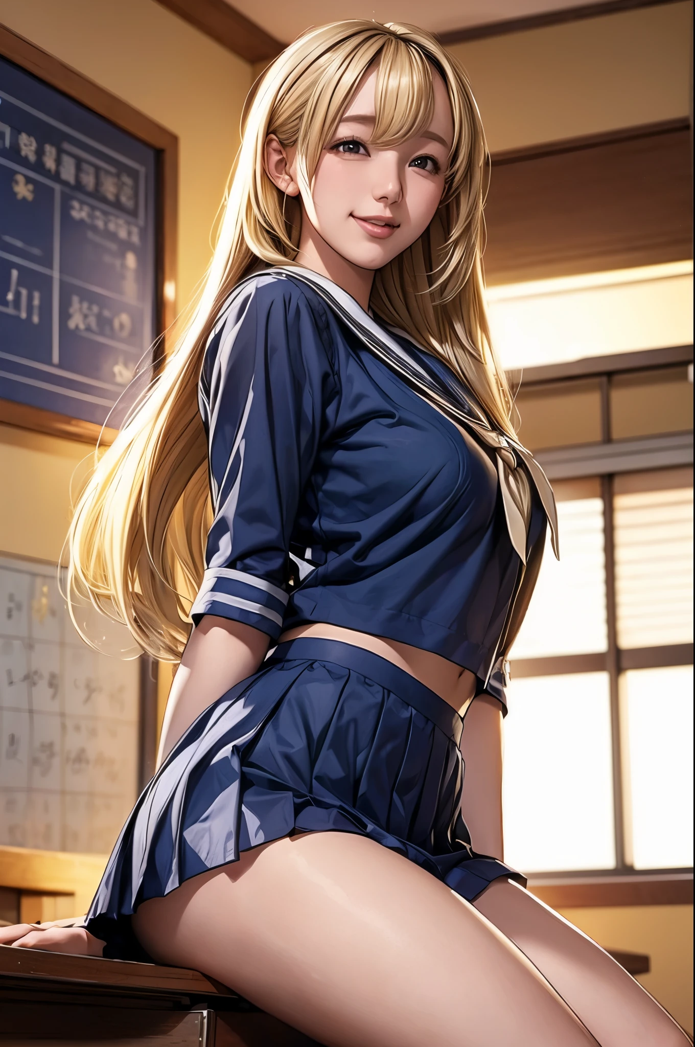 (NSFW1.5),(top-quality),(),(ultra res)、high-definition picture、​masterpiece、(beautiful a girl)、Coquettish smile、Coquettish woman、校服、a sailor suit、‎Classroom、((Roll up your skirt with both hands))、White underwear、Strained underwear,(Soup),(Pussy appreciation model 2.0),(Sex Dungeon Background),(lewd chair 2.0),(RAWangle1.5),(Shaved appeal 2.0),(Gonzo shooting 1.5),(Twin Tails Hair 1.5),(Open Mouse),(loli face acme face 2.0),(blondehair),(Navel Ejection),(Lower milk),