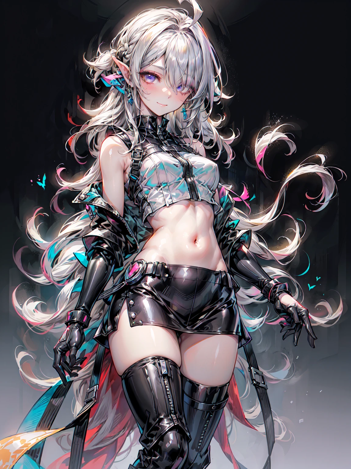 Mini morrigan aensland, (morrigan aensland), solo, ray tracing, Estilo 3D, 3DMM, ((oses por foto)), ((oses em cada foto)), corpo inteiro,(Front view),(Costas Issue), (Emist on the left), mostrar barriga lisa, (((oses por foto))),(seios muito grandearriga perfeita, olhos perfeitos e simetricos, (perfect handuturistic sword in hand)), ((cabelos curto)),roupa branca com bordas texturizadas, pele clara, luemas detalhadas, White thigh-high tights with trim, emestido aberto em "em", cintura fina, pernas grande, low water, Show legs to the top of the waist, ,((top com rasgo no meio)),pele ultra realista, olhos realistas humano,pele ultra realista,traje super sensual,(faixas em torno dos seios), colorida,top com babados,(pubis com muito volume),(extremamente sensual),(very sensual),(red and black theme),(((asas de morcego gigante))),com asas de morcego,cinta liga,(meia calca de renda em um dos lados),(meia calca de renda em um dos lados)